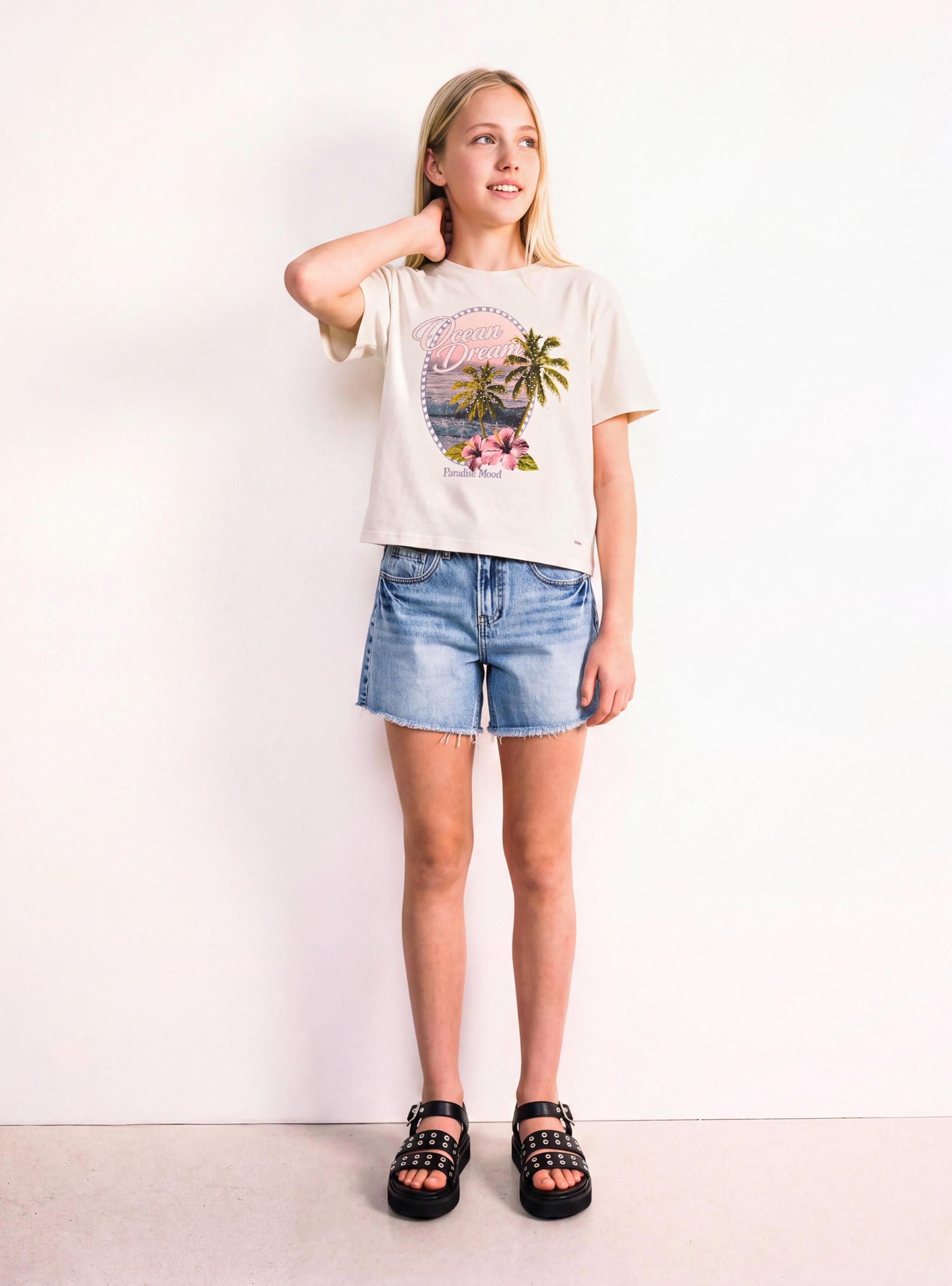 Short Largo con Estrella Strass-0