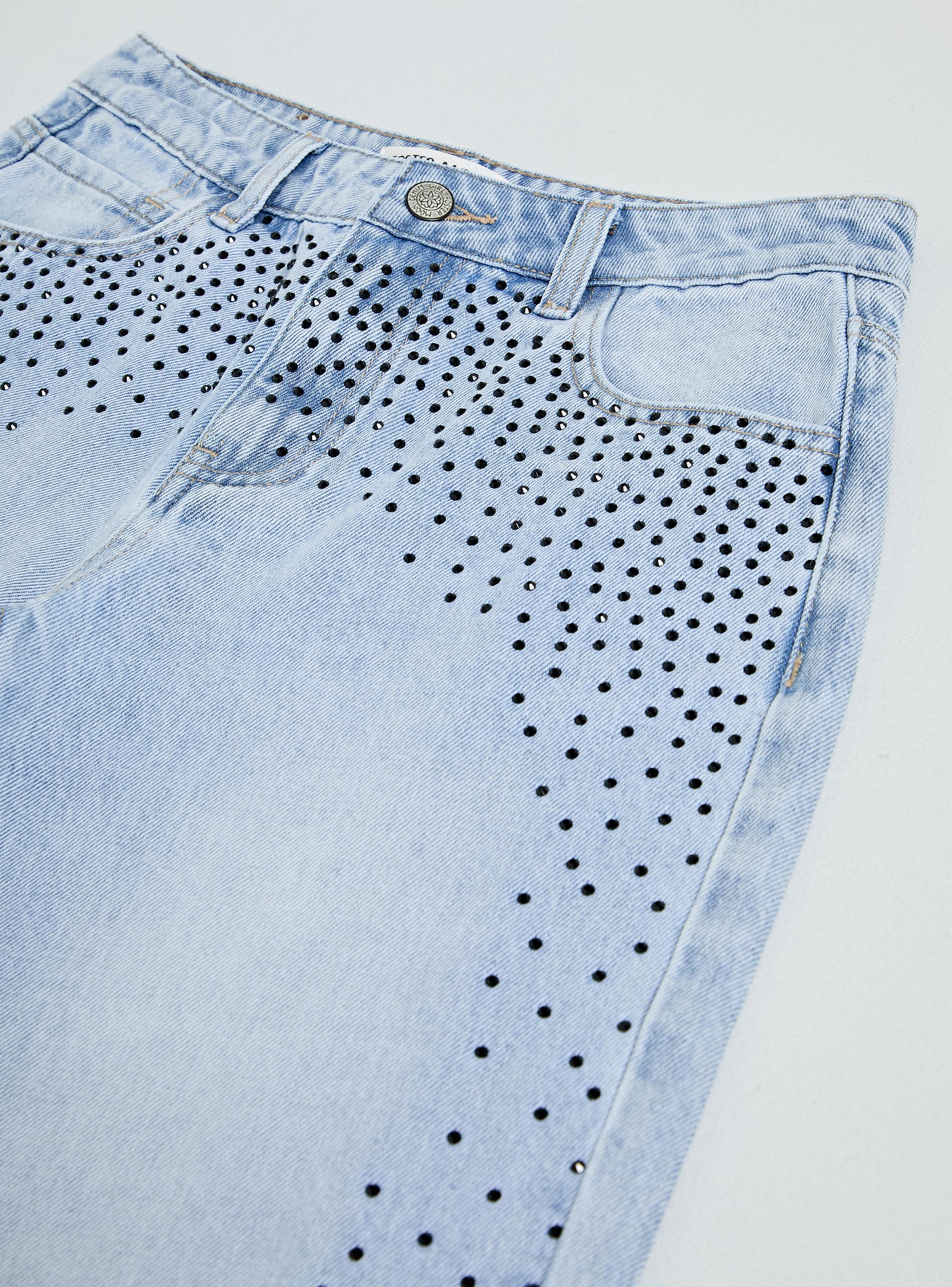 Jeans Strass Negro-3