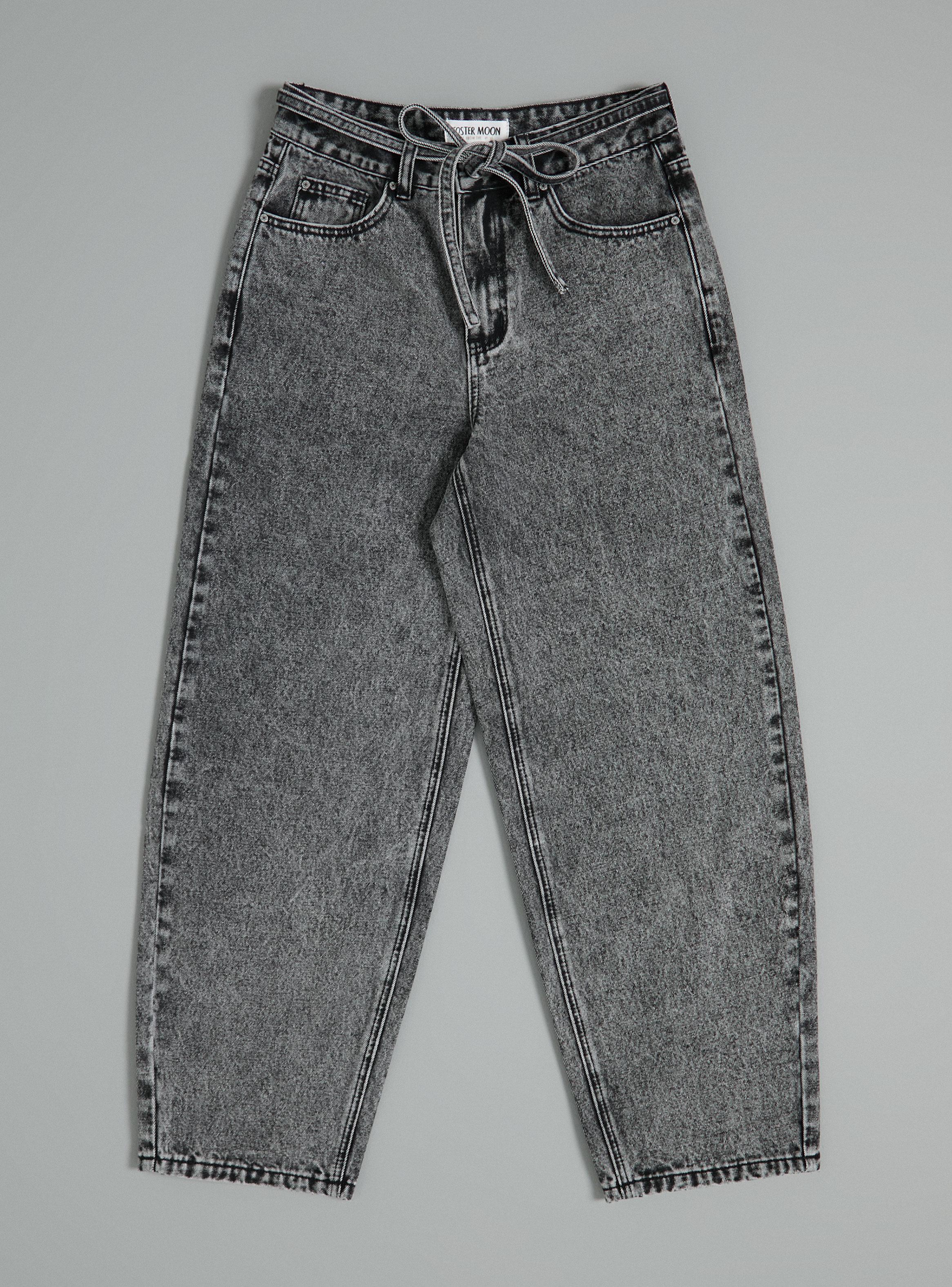 Jeans Cinturón con Cinta-1