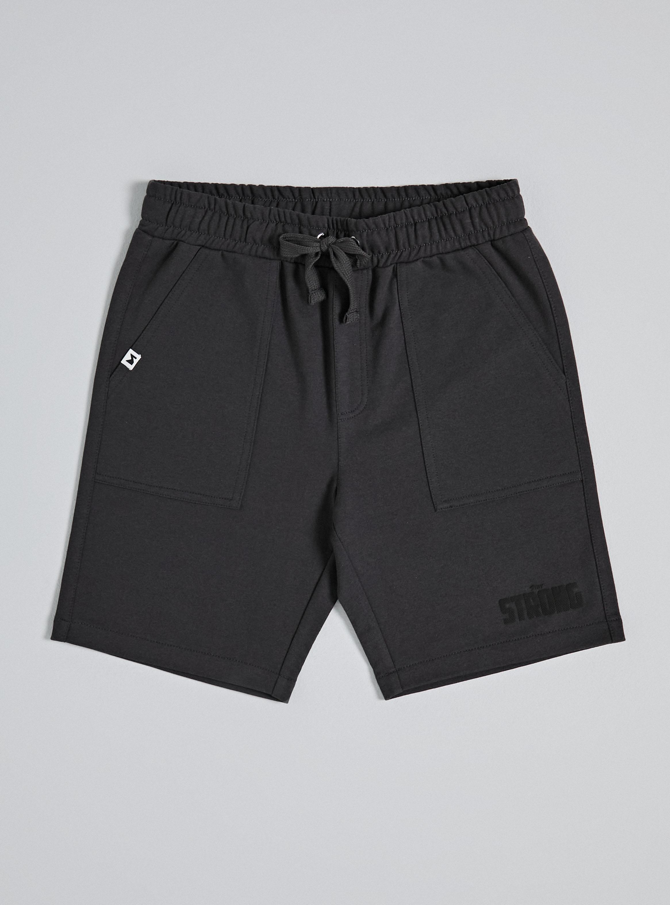 Short Básico Color con Estampado Strong-1