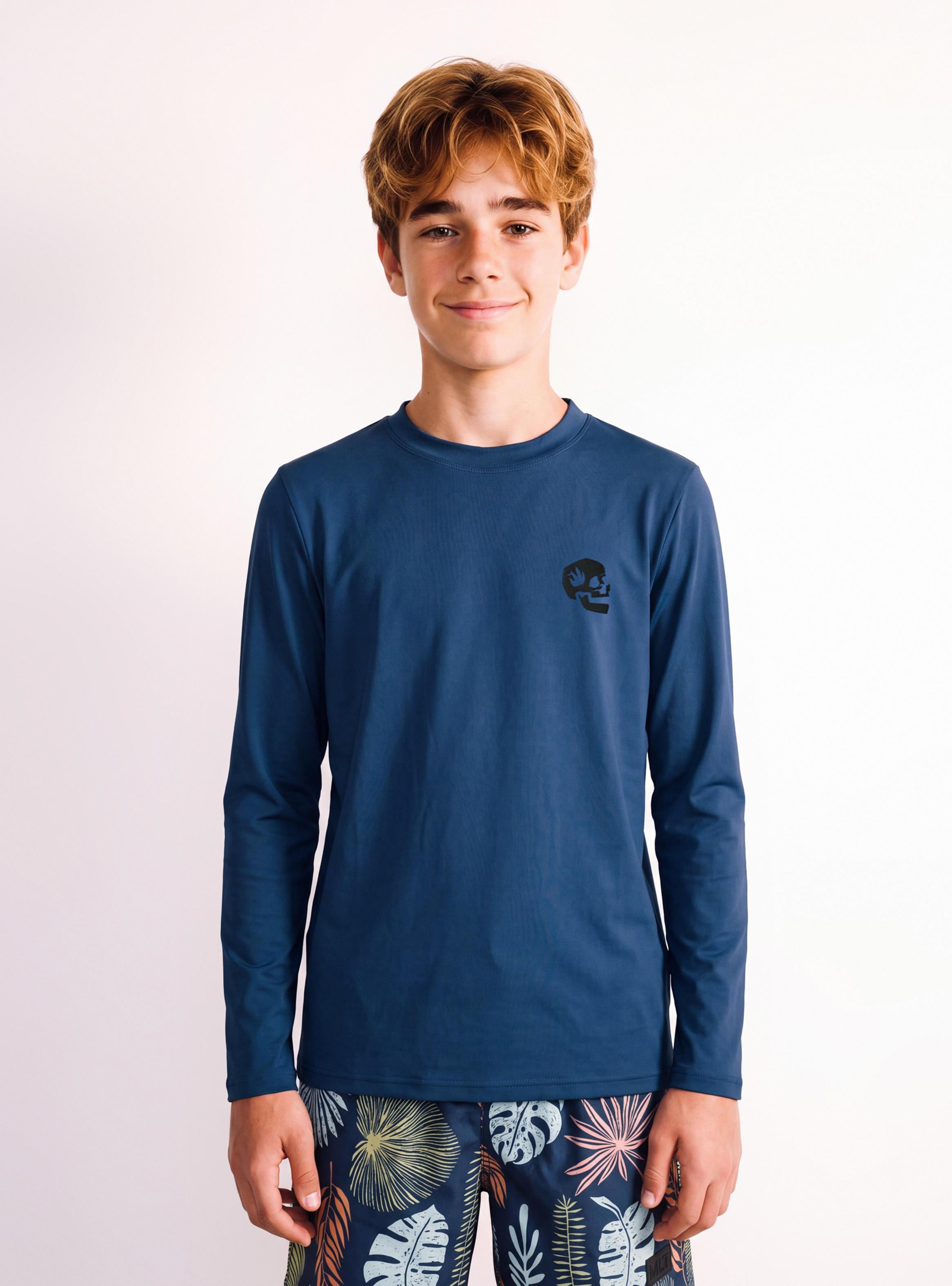 Polera UV Color con Diseño Calavera-0