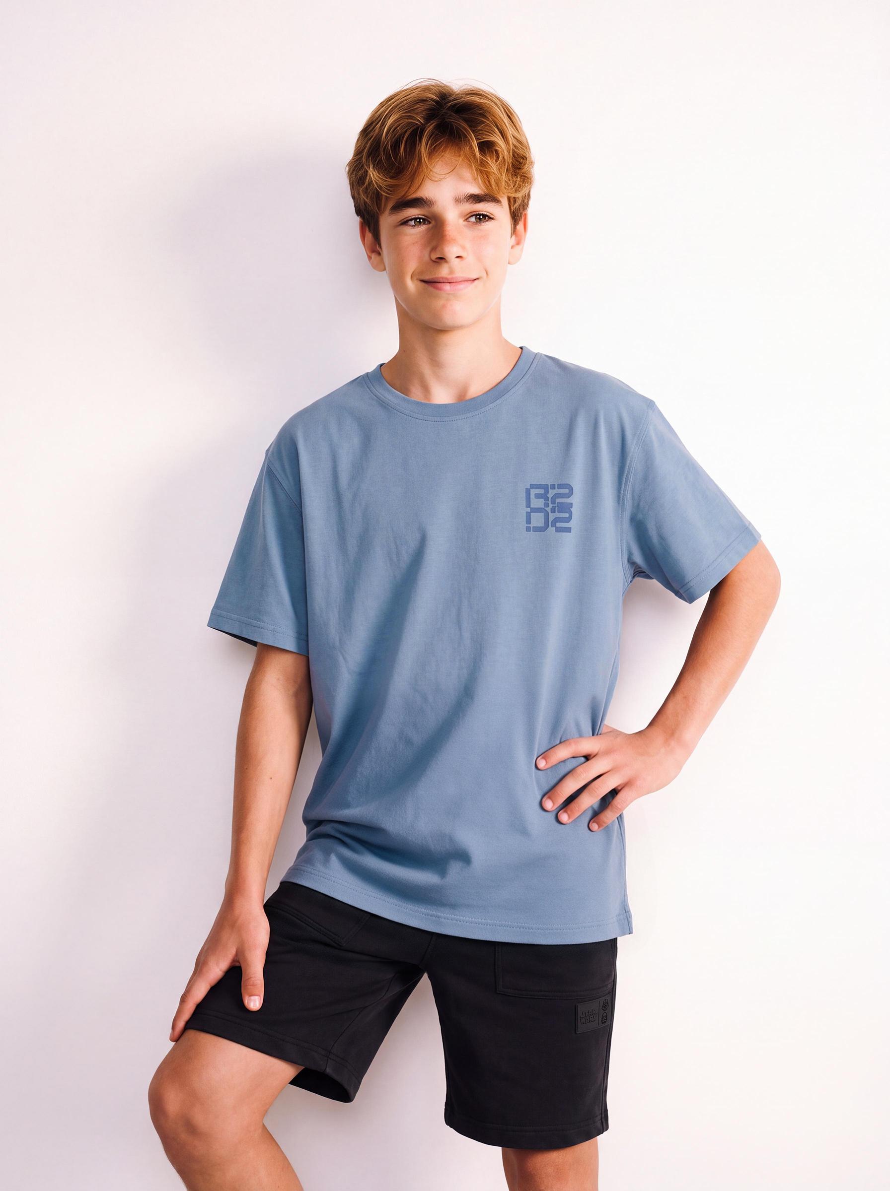 Polera Gráfica Star Wars Espalda Niño-0