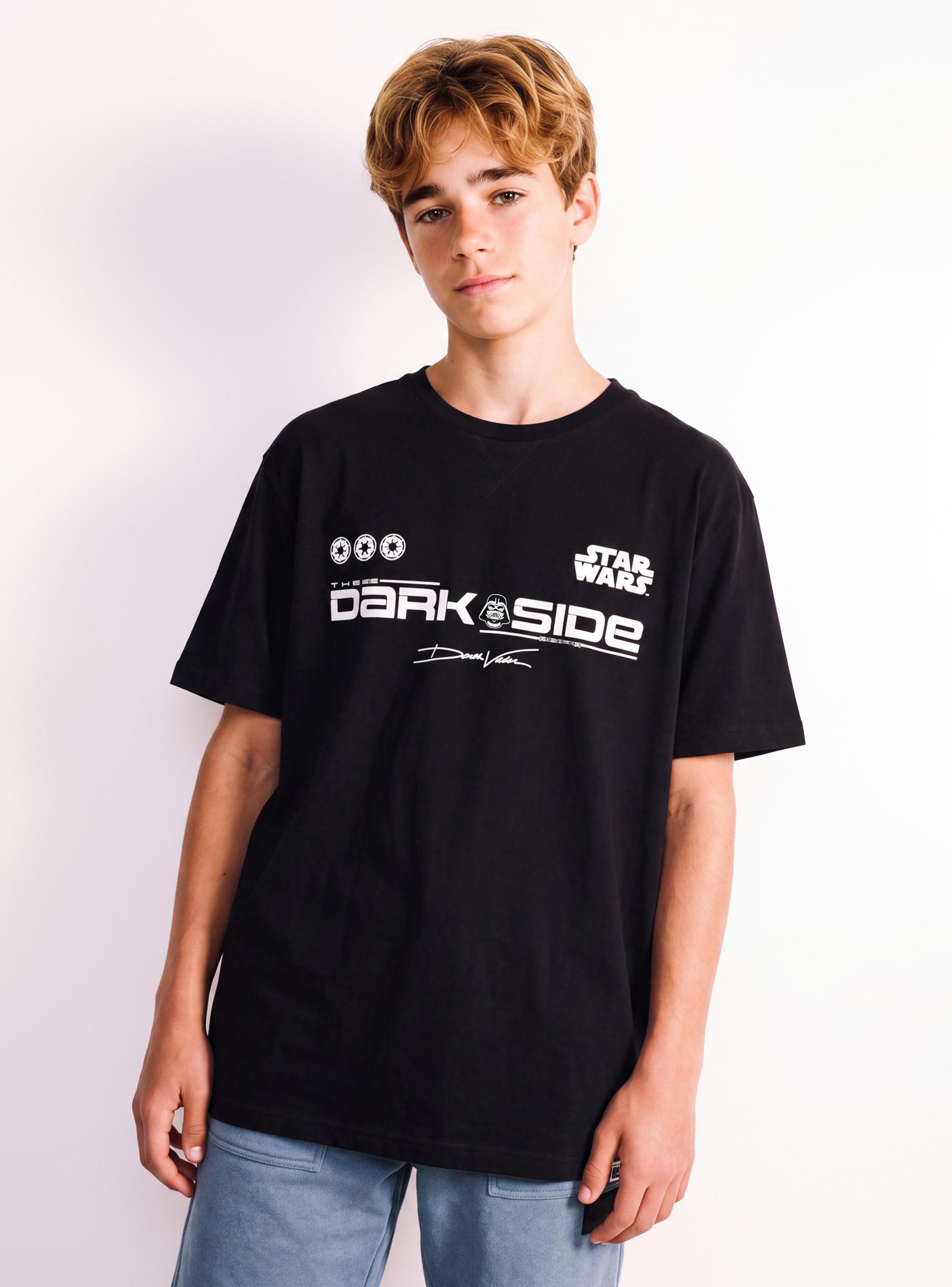 Polera Gráfica Dark Side Star Wars-0