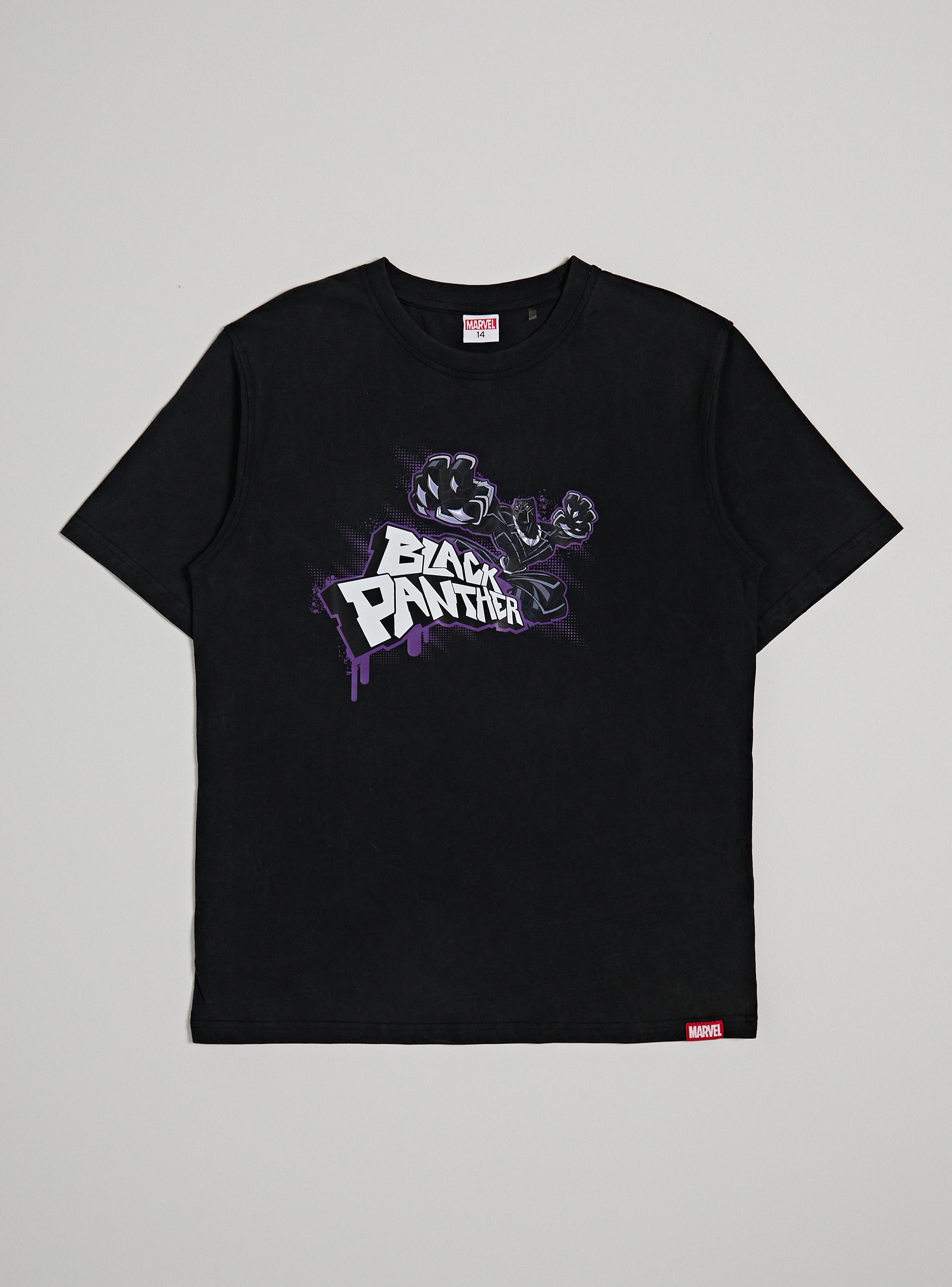 Polera Estampado Diseño Graffiti Personajes Marvel-1