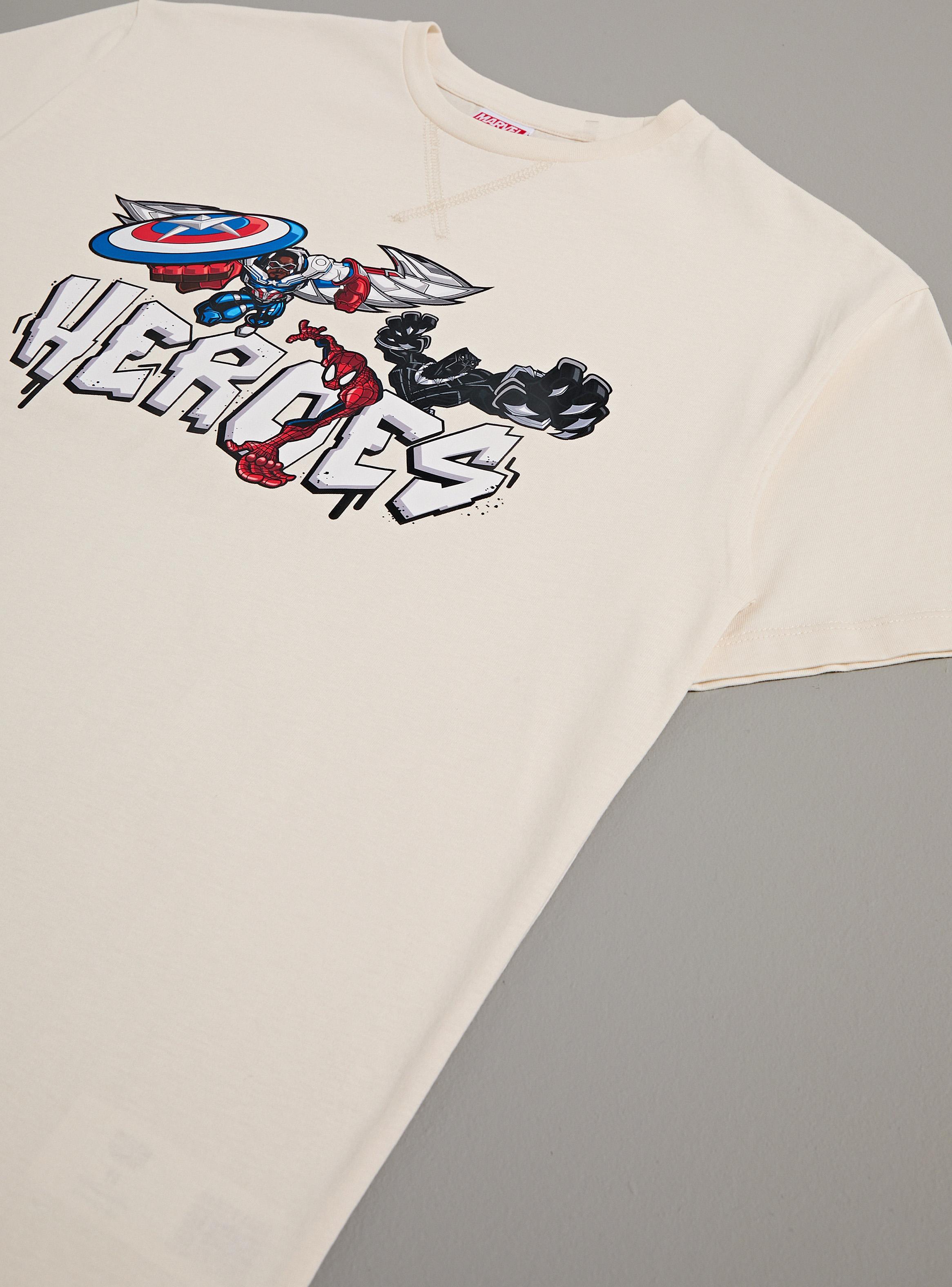 Polera Estampado Mix Personajes Avengers-3