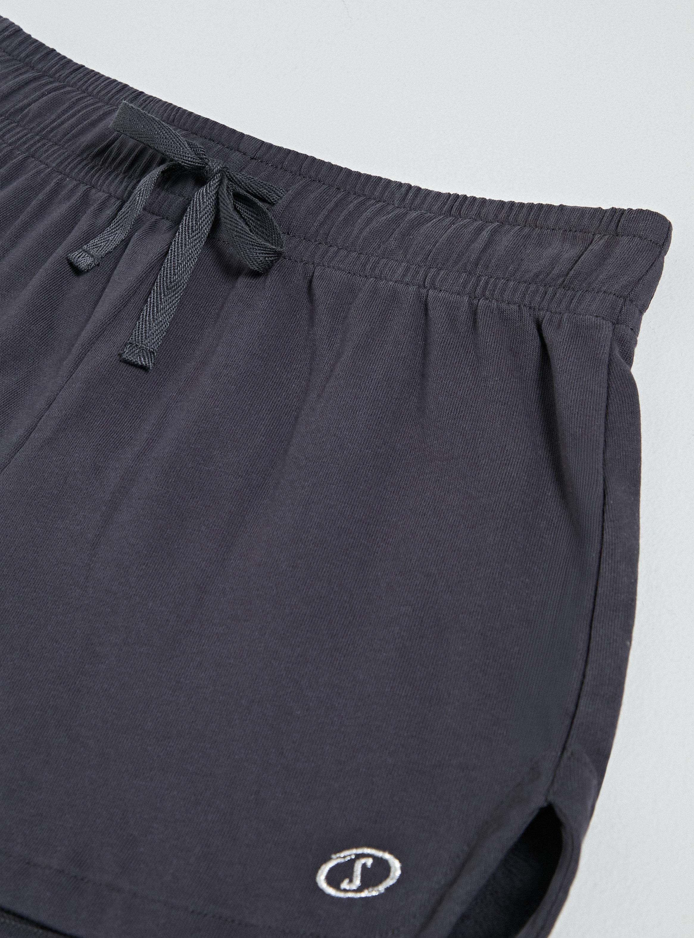 Short de Buzo Mini Logo Niña-4