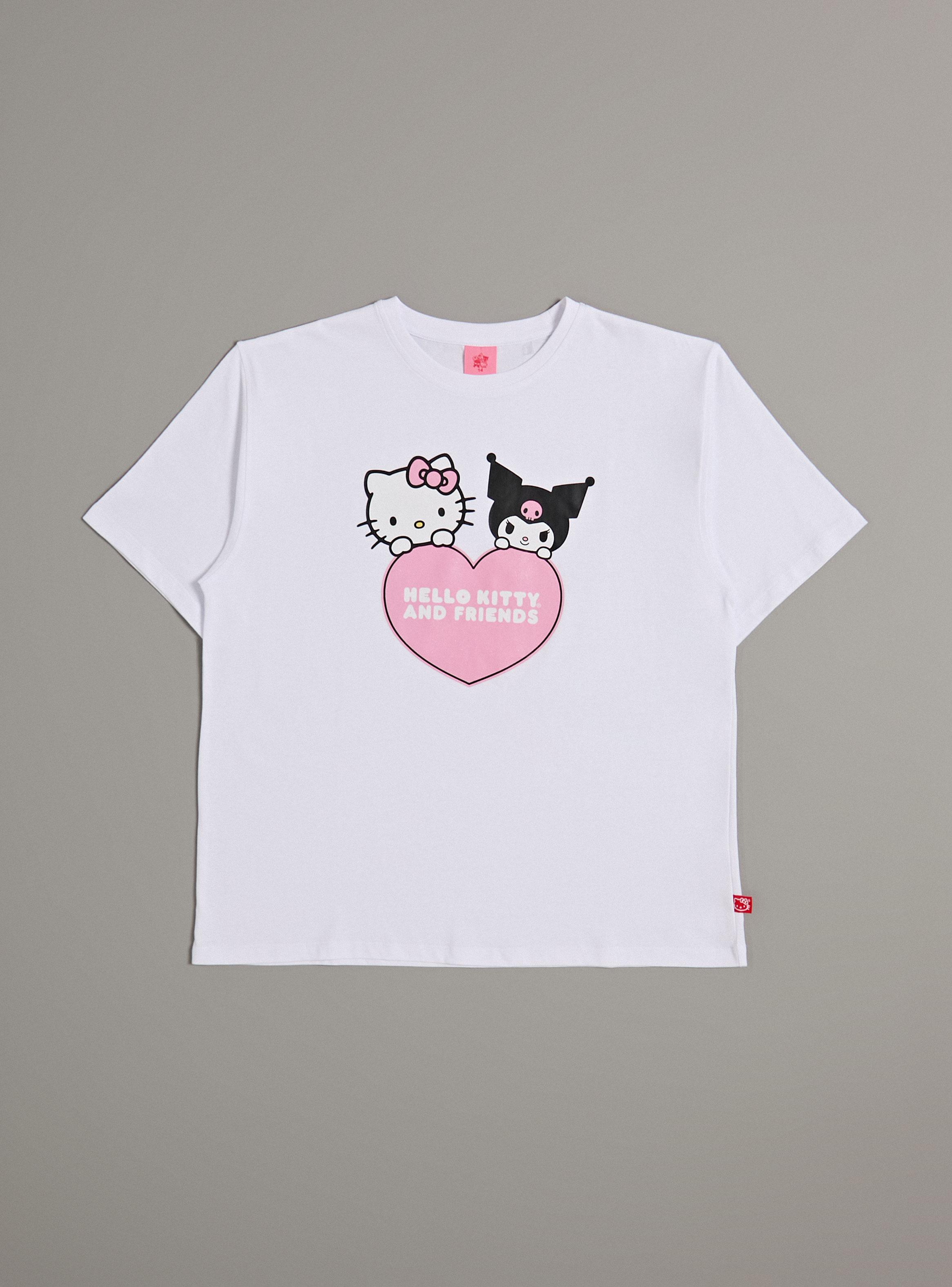 Polera Hello Kitty and Friends Corazón-1