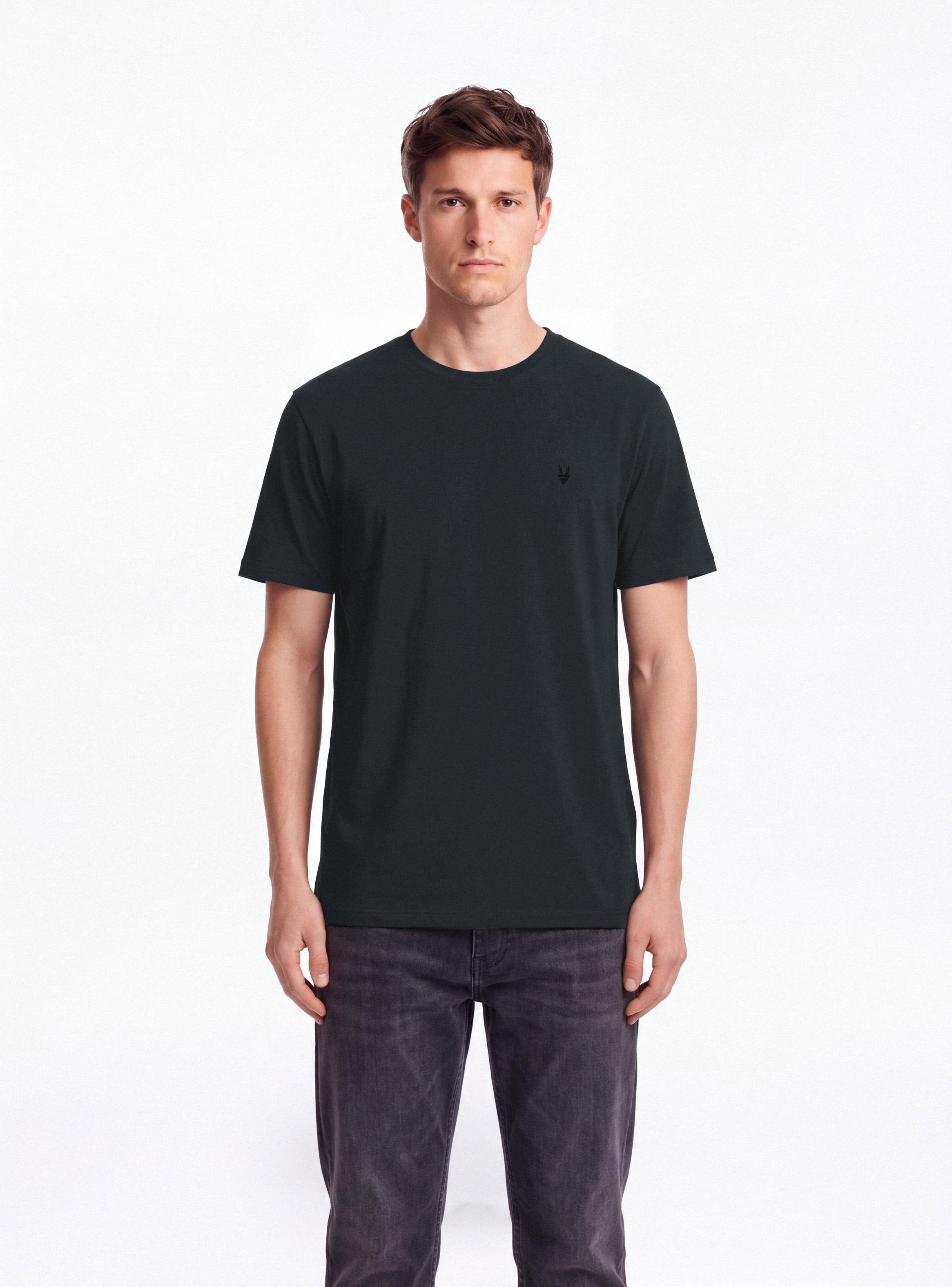 Polera Lisa Algodón Pima Modal Elasticada-0