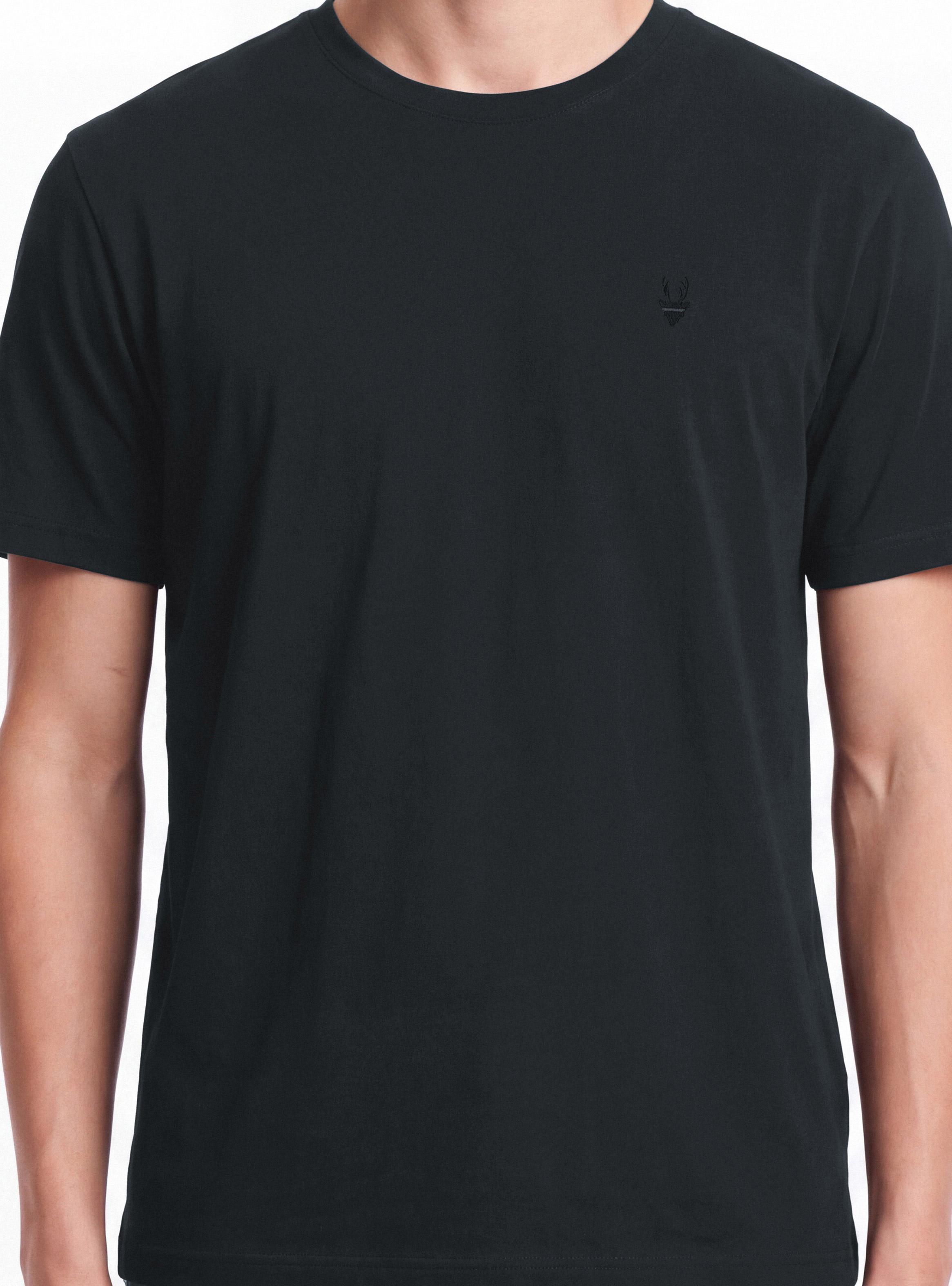 Polera Lisa Algodón Pima Modal Elasticada-2