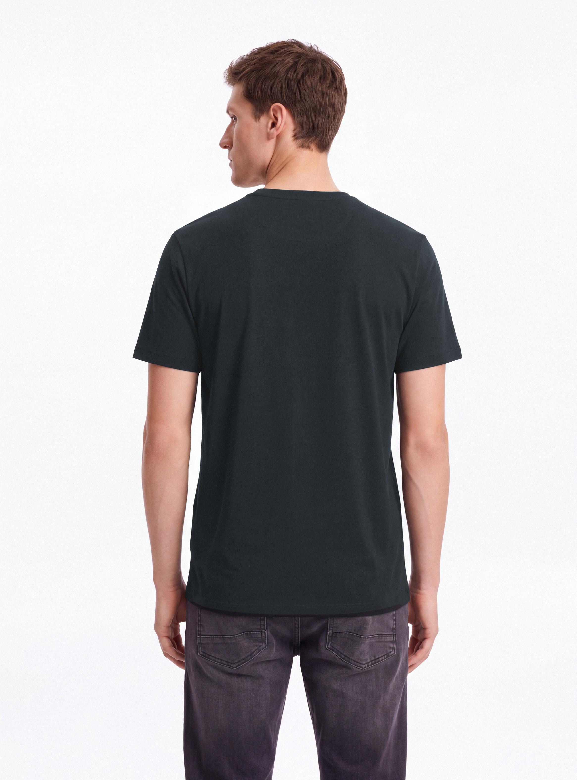 Polera Lisa Algodón Pima Modal Elasticada-1