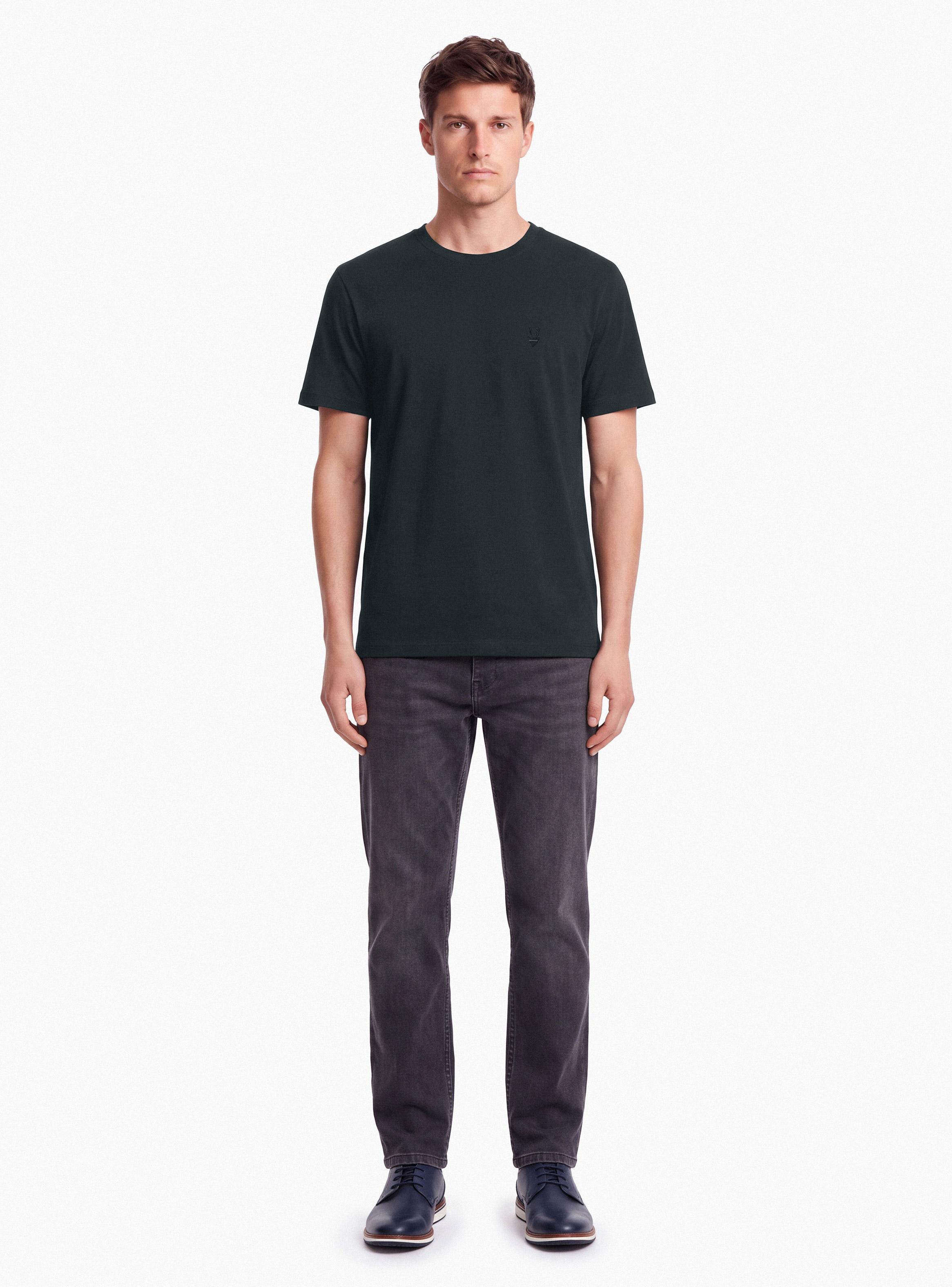 Polera Lisa Algodón Pima Modal Elasticada-3