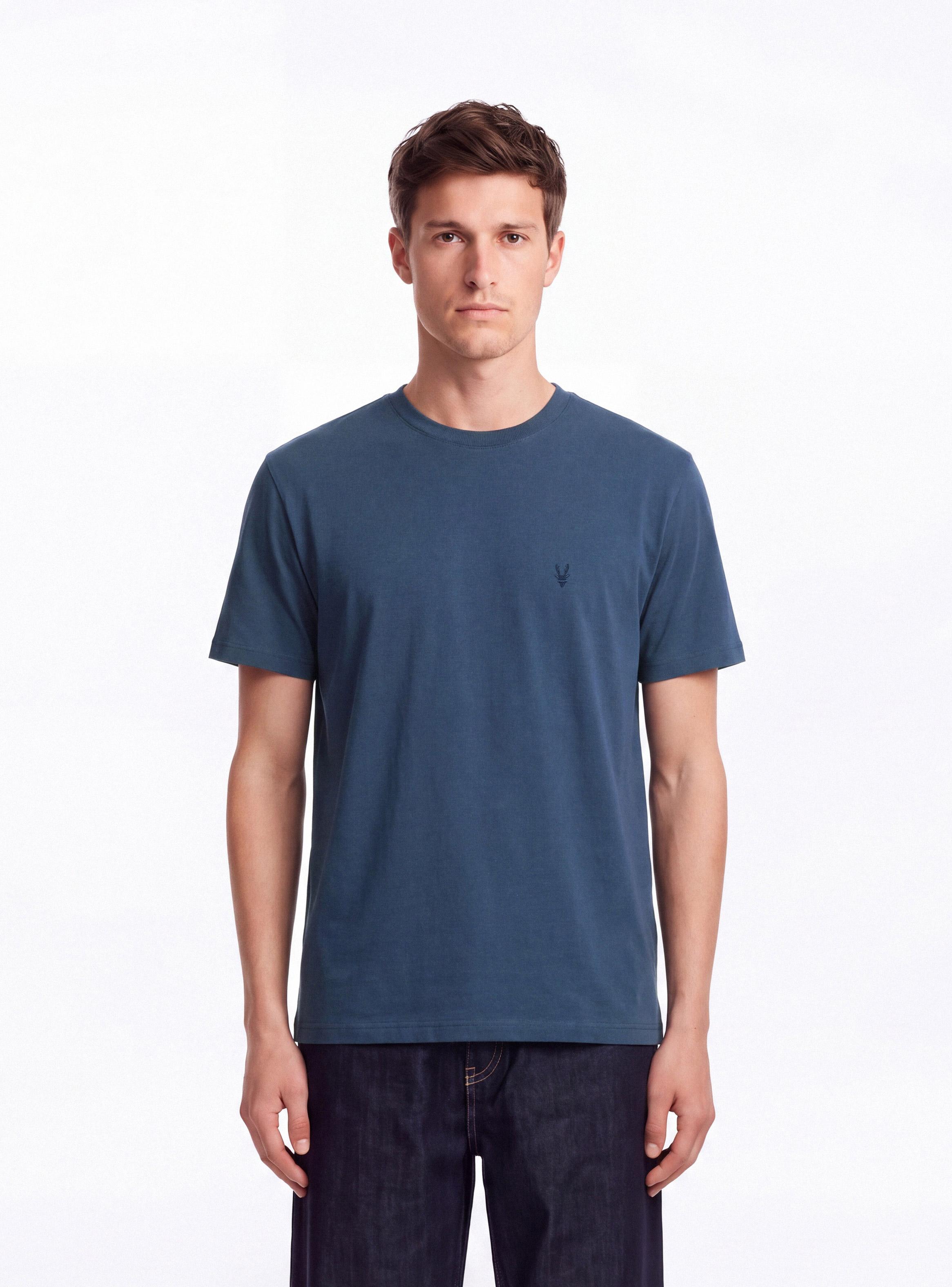 Polera Lisa Algodón Pima Modal Elasticada-0