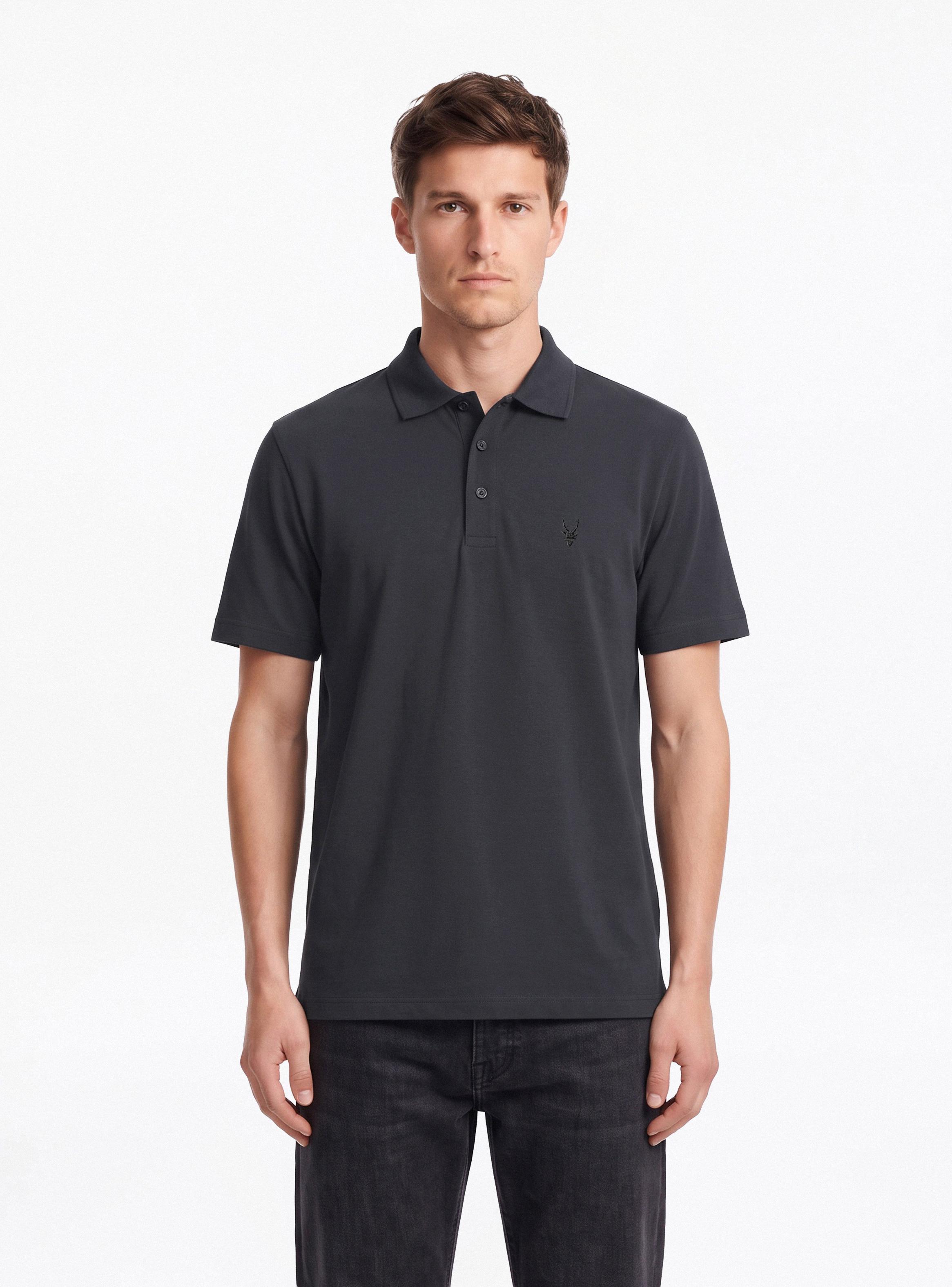 Polera Cuello Polo Lisa-1