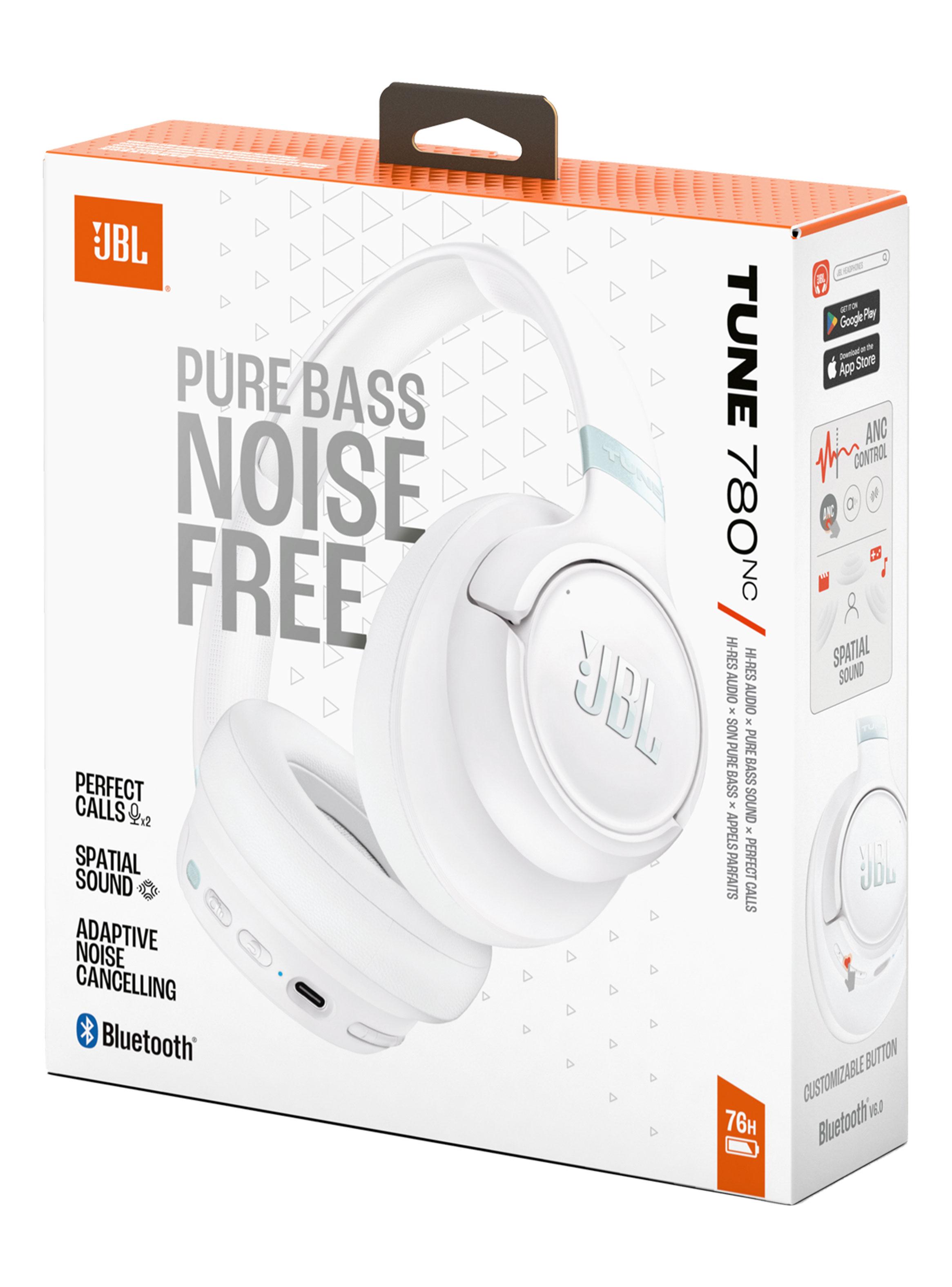 Audífonos Bluetooth con Cancelación de Ruido Tune 780 NC Blanco-4