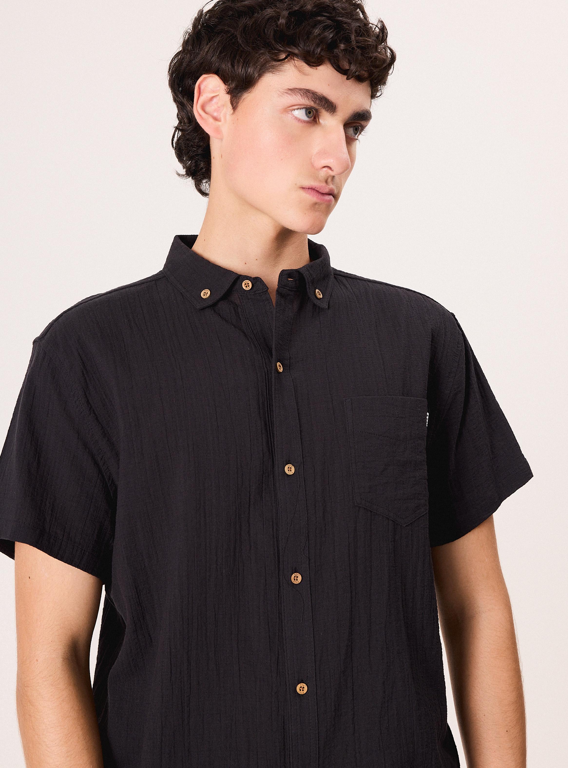 Camisa Manga Corta con Botón-2