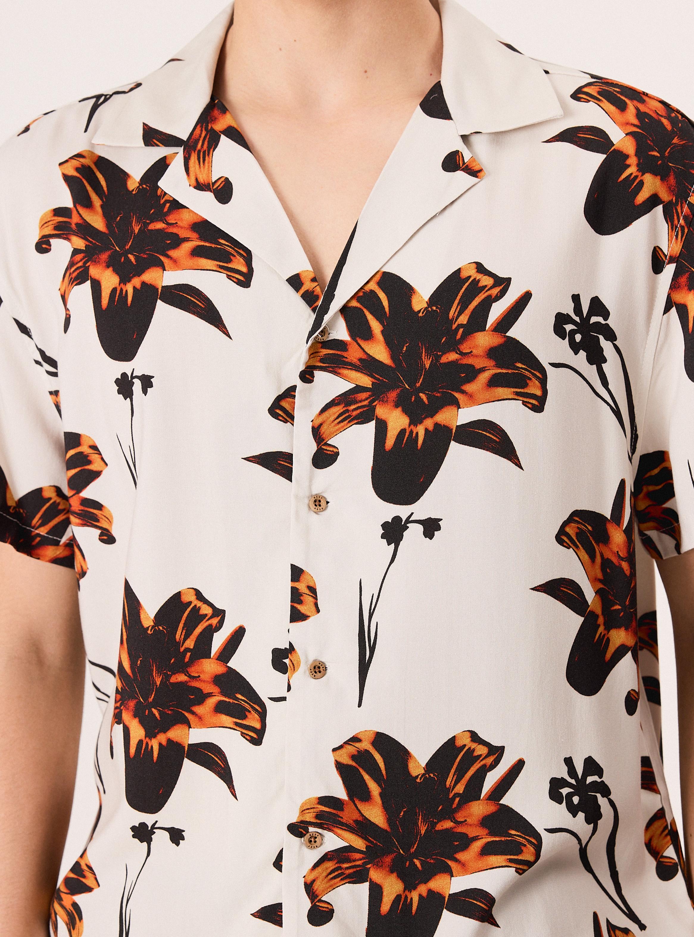 Camisa Abotonada Manga Corta-2