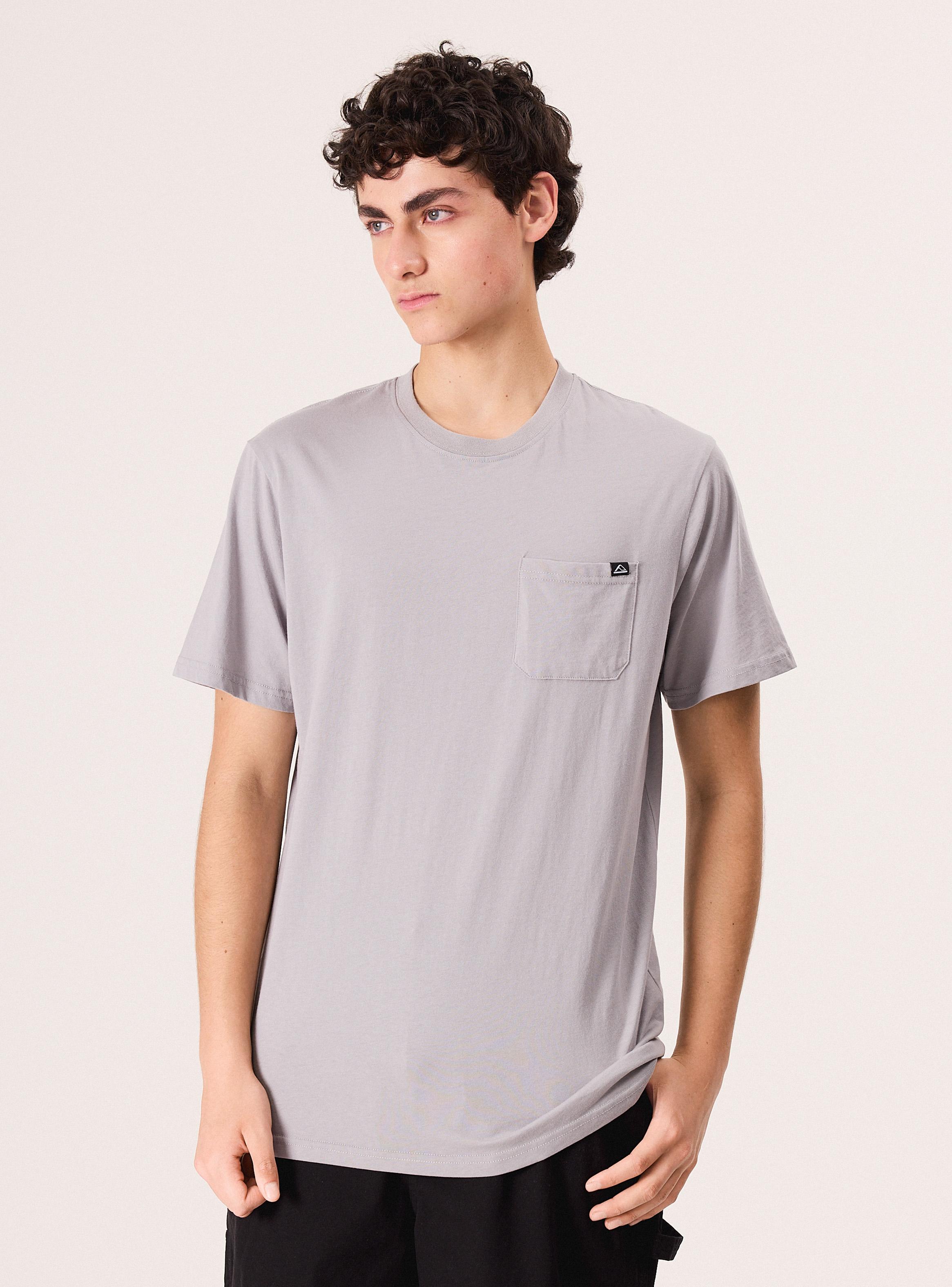 Polera Manga Corta Cuello Redondo Bolsillo-0