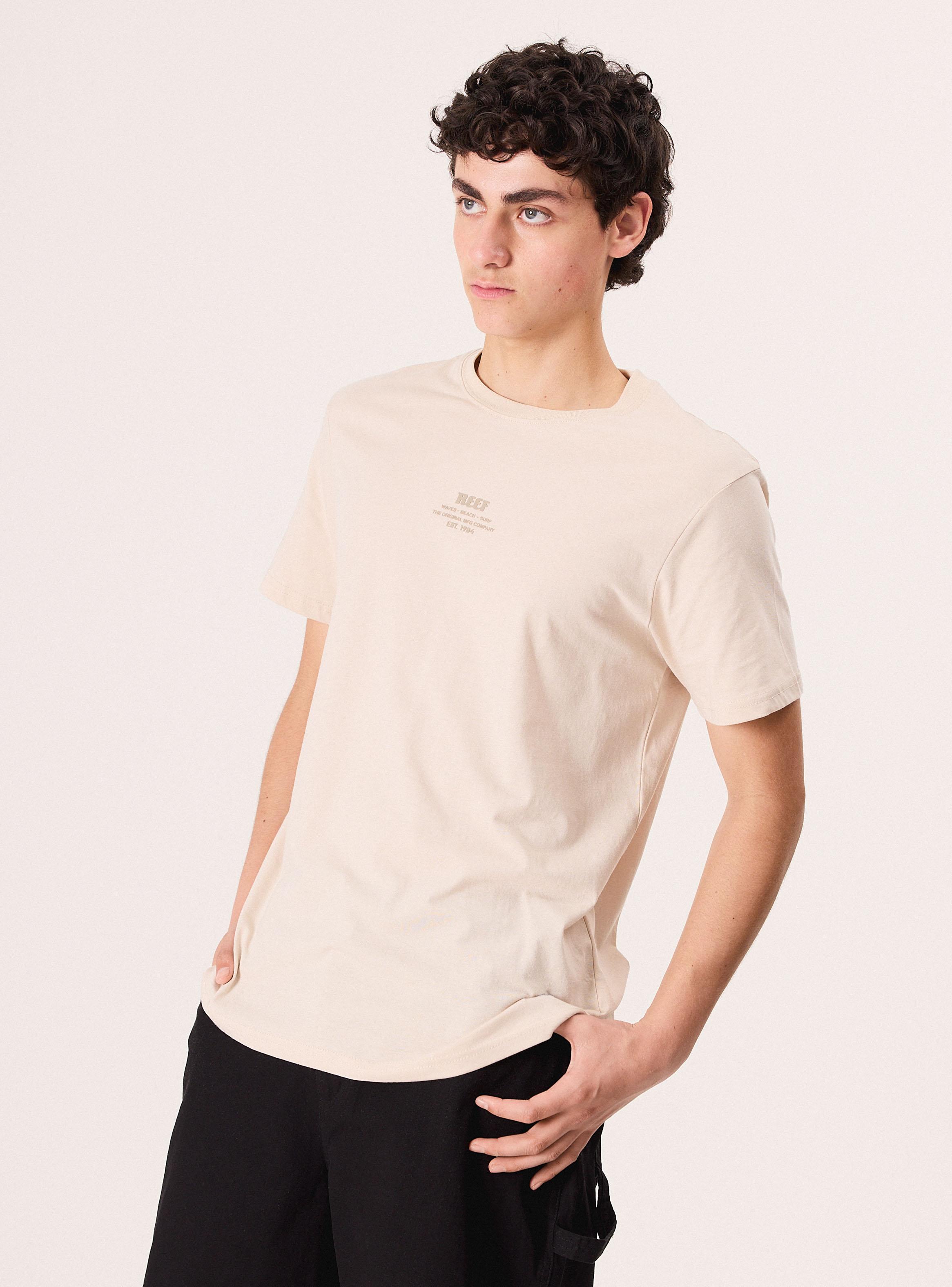 Polera Manga Corta Estampado Frontal-0