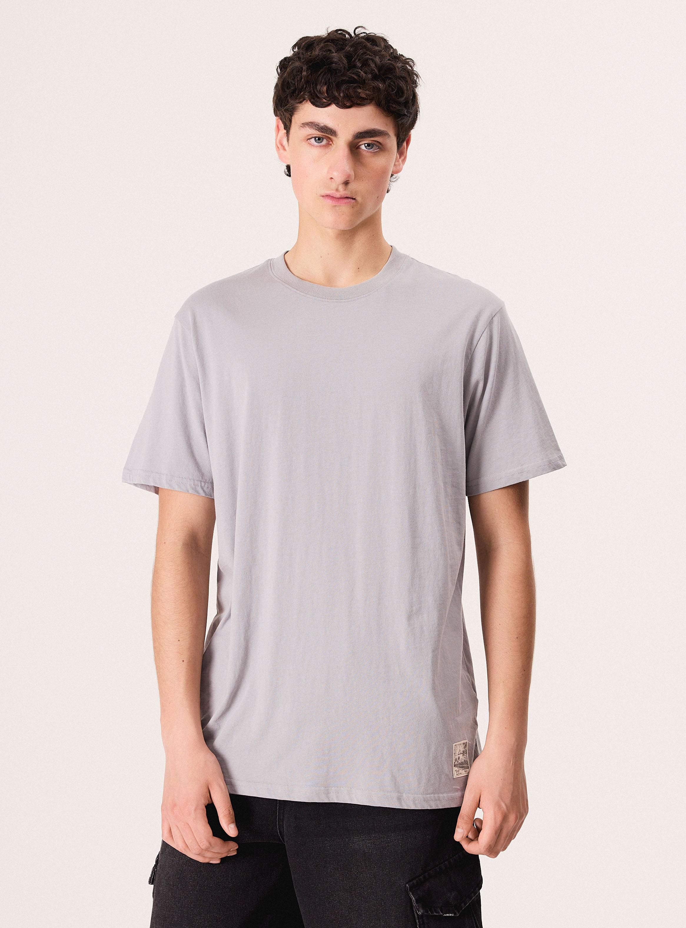Polera Lisa Manga Corta Cuello Redondo-0