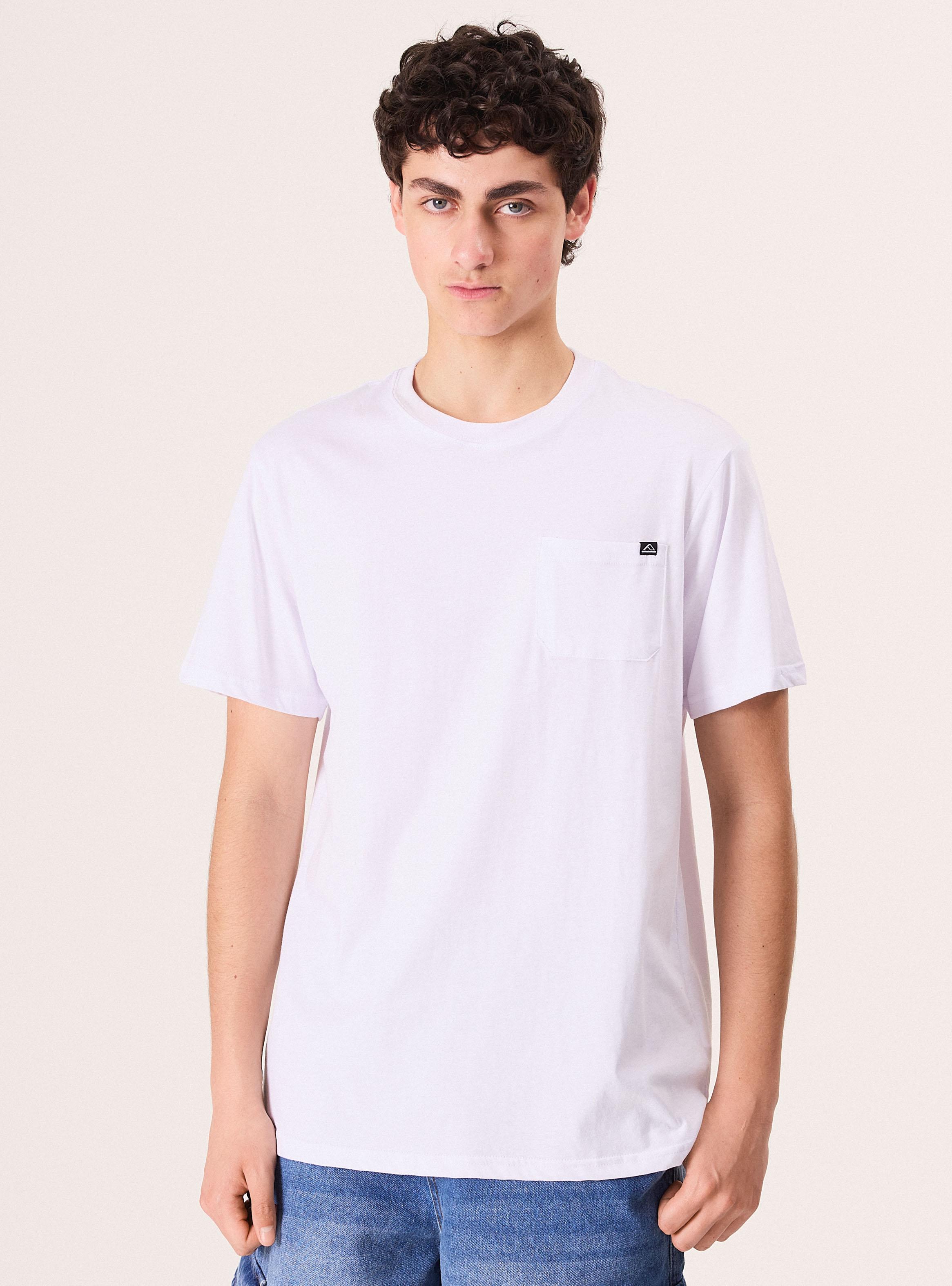 Polera Manga Corta Bolsillos-0
