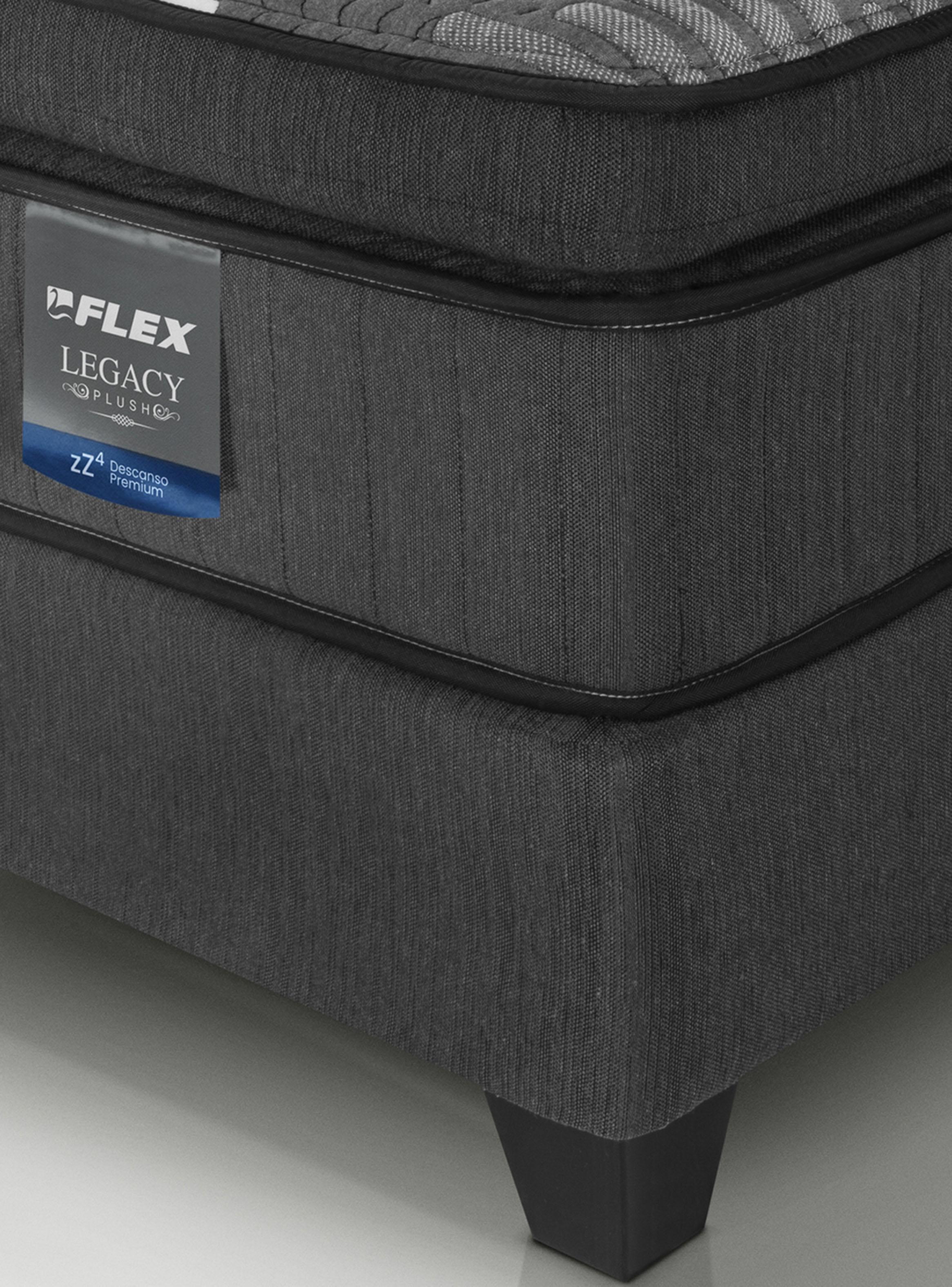 Cama Europea Legacy 1.5 Plazas (105x200) con Base Normal-3