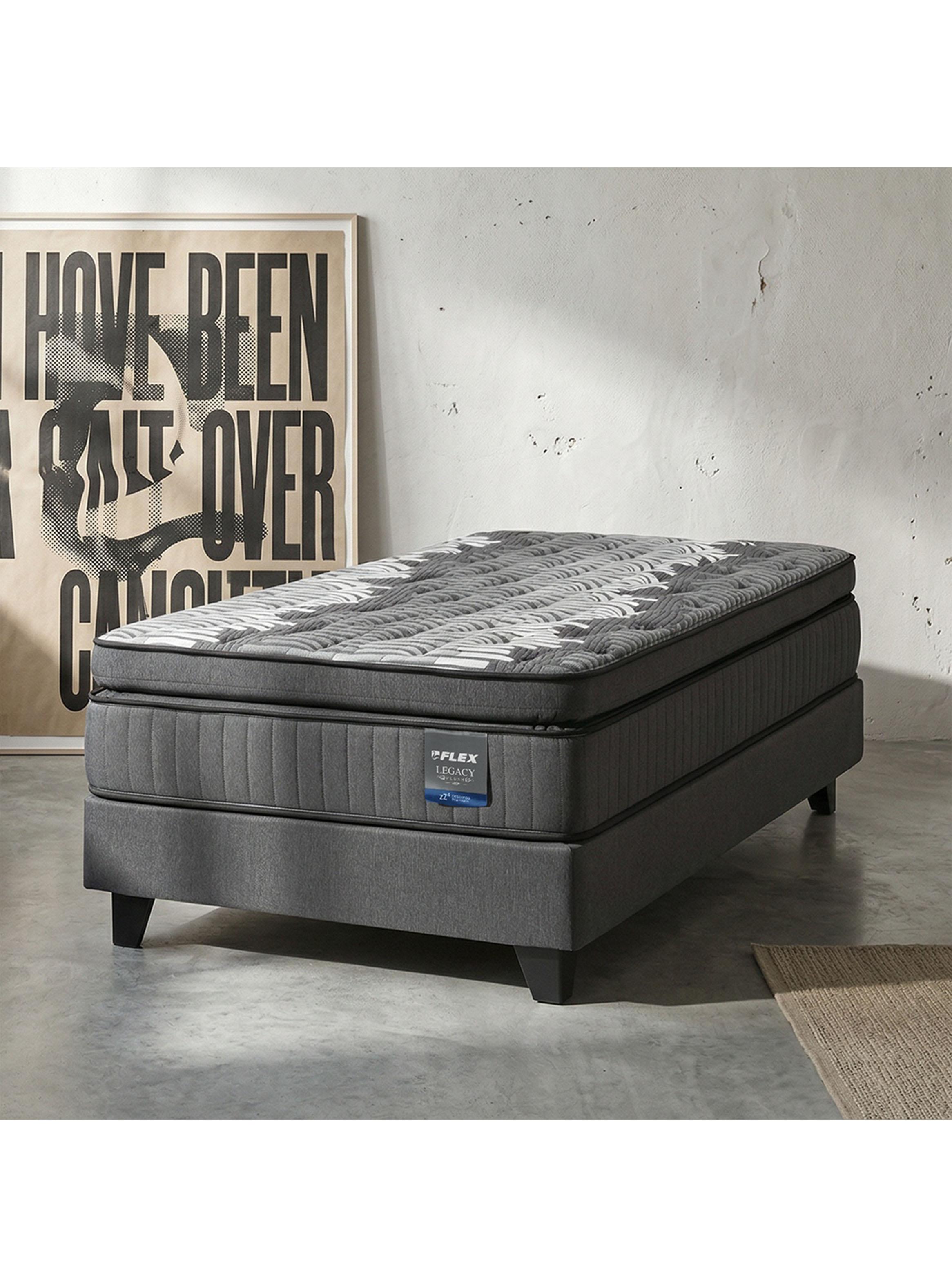 Cama Europea Legacy Plush 1.5 Plazas (105x200)-5