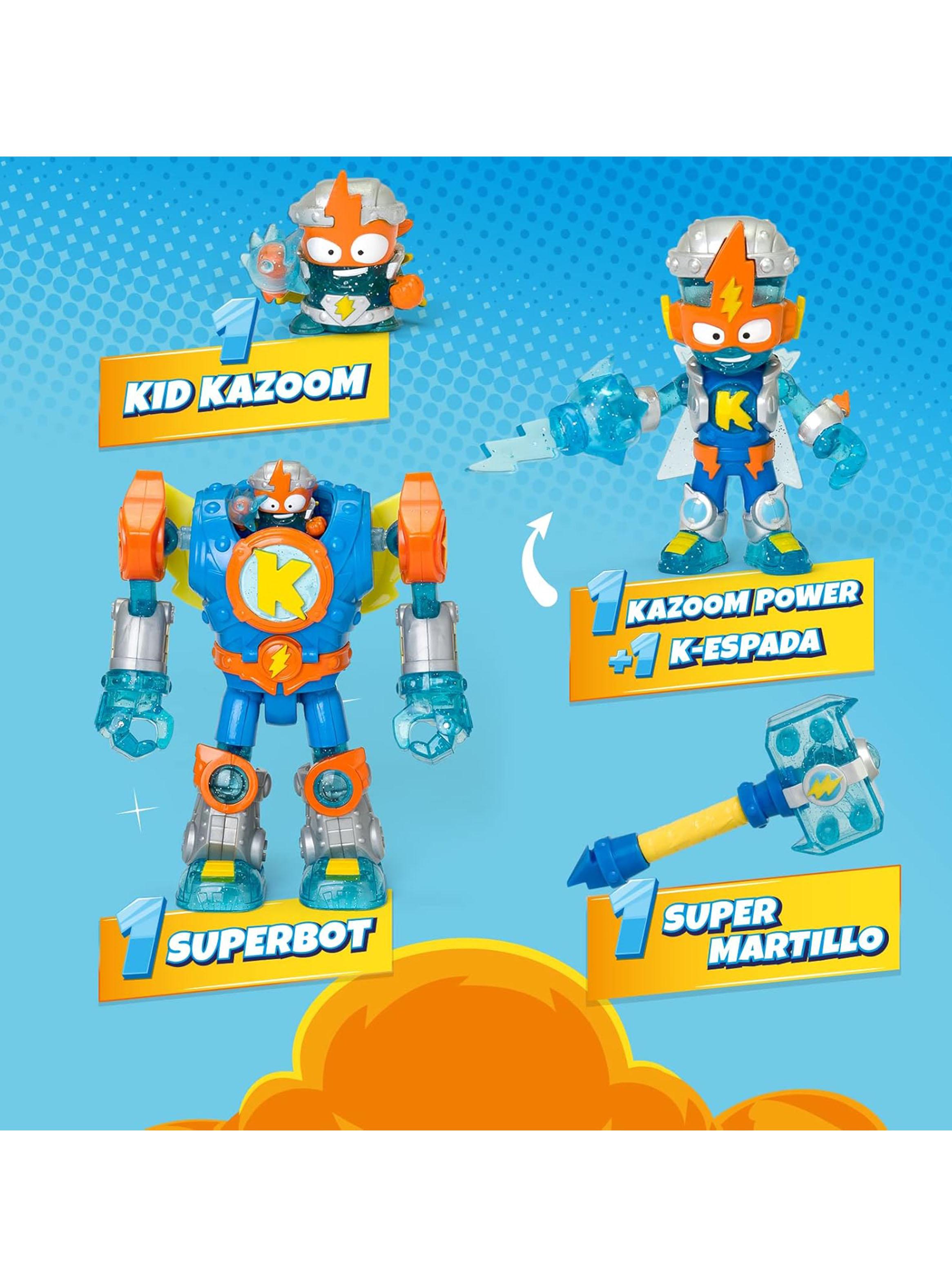 Figura de Colección Superbot Kazoom con Accesorios-2