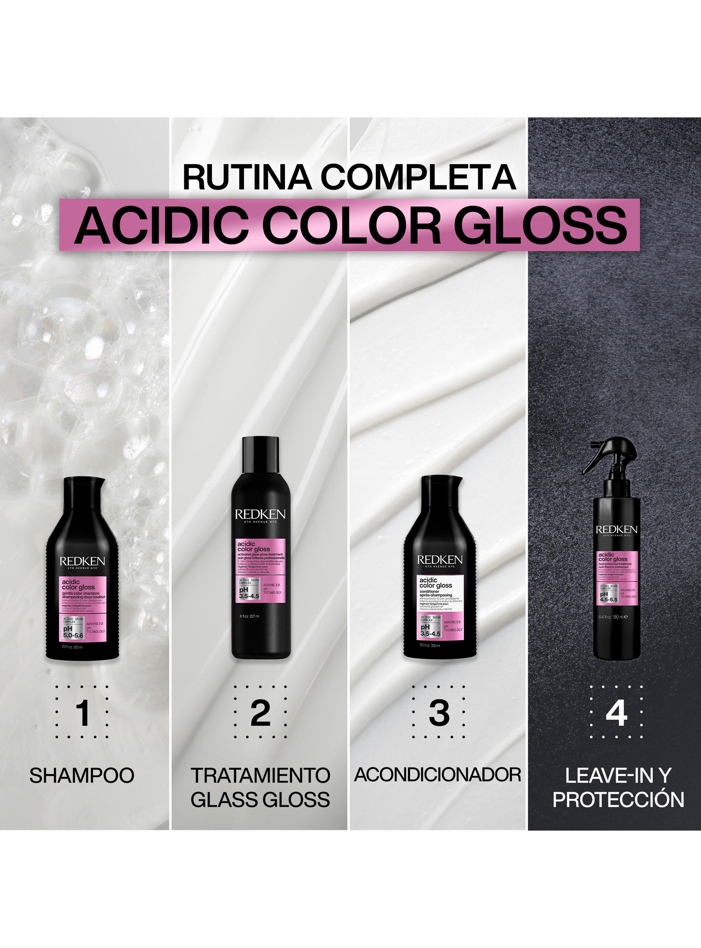 Set Brillo Intenso Cabello Con Color ACG +NK Gloss-5