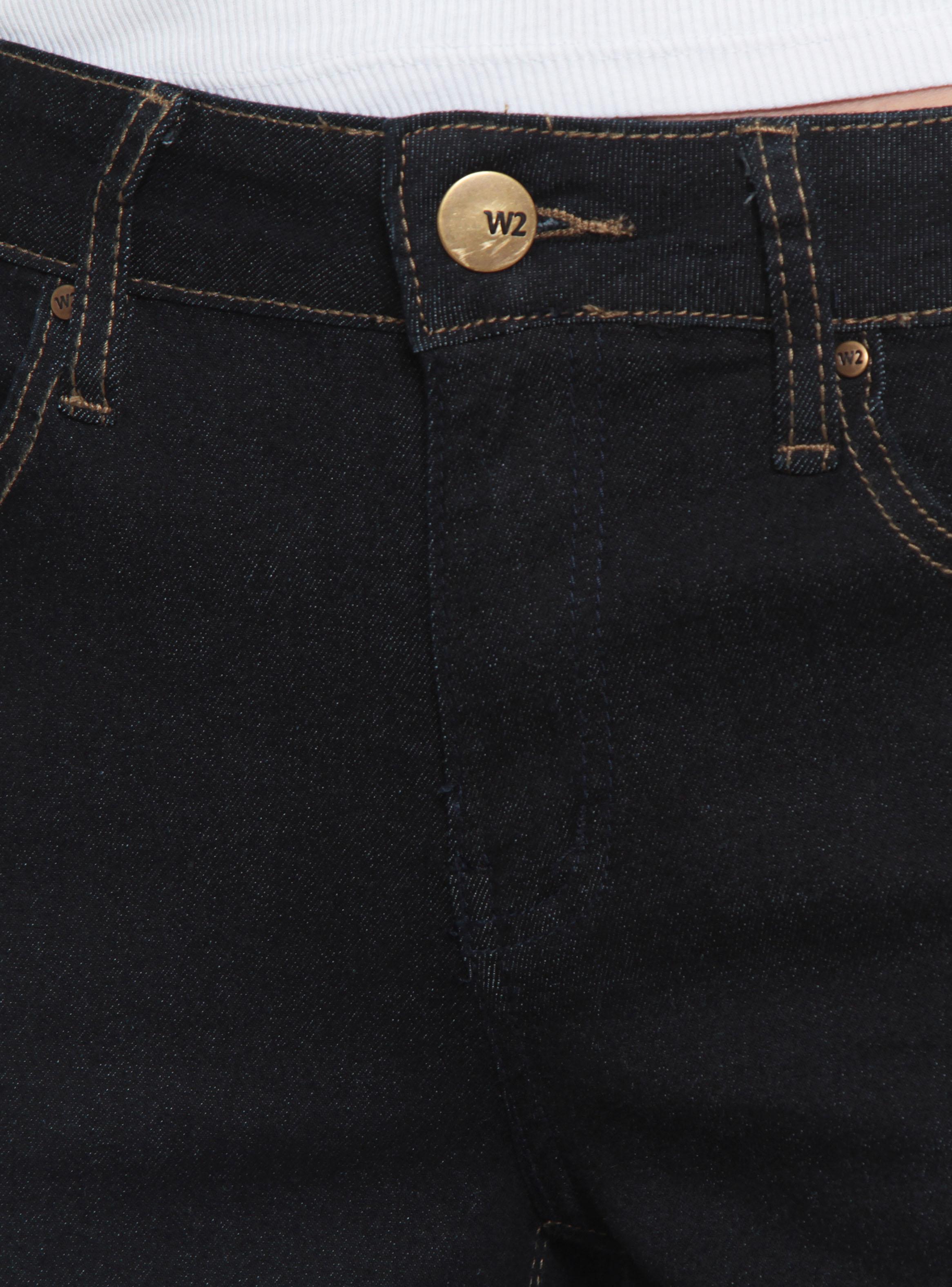 Jeans Recto Tiro Medio Pretina Básica 1 Botón-2