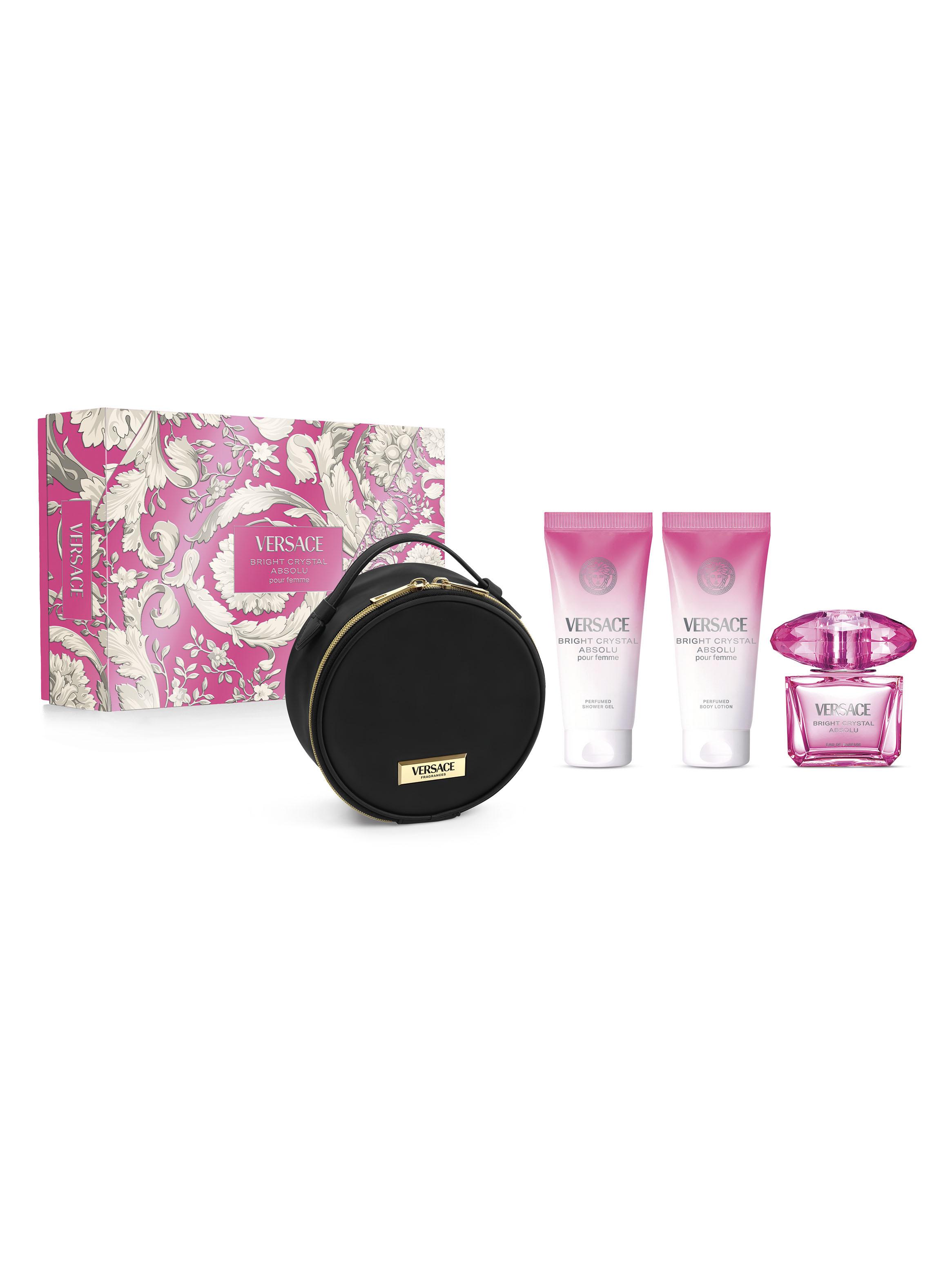 Set Perfume Mujer Crystal Absolu EDP 90 ml + 10 ml + Shower gel 100 ml + Body Lotion 100 ml + Regalo-0