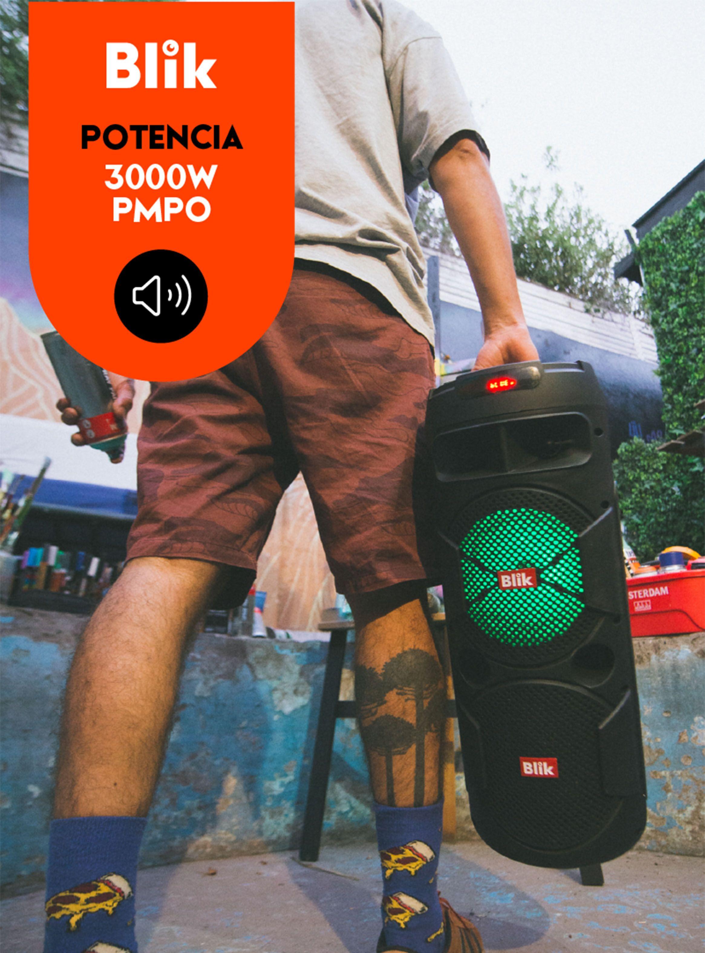 Parlante Bluetooth Karaoke Con Micrófono Screamer3-4