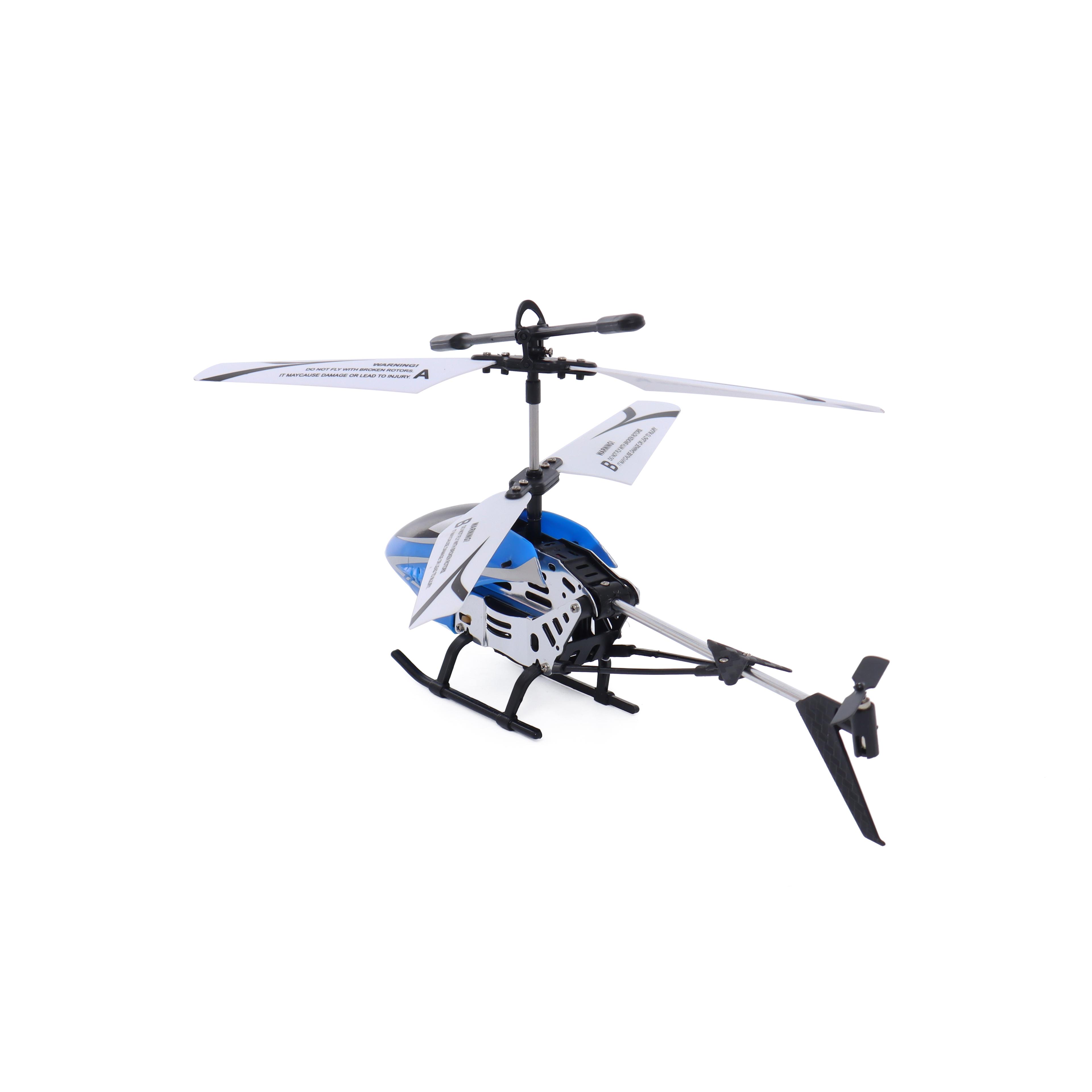 Helicóptero Azul a Radio Control-2