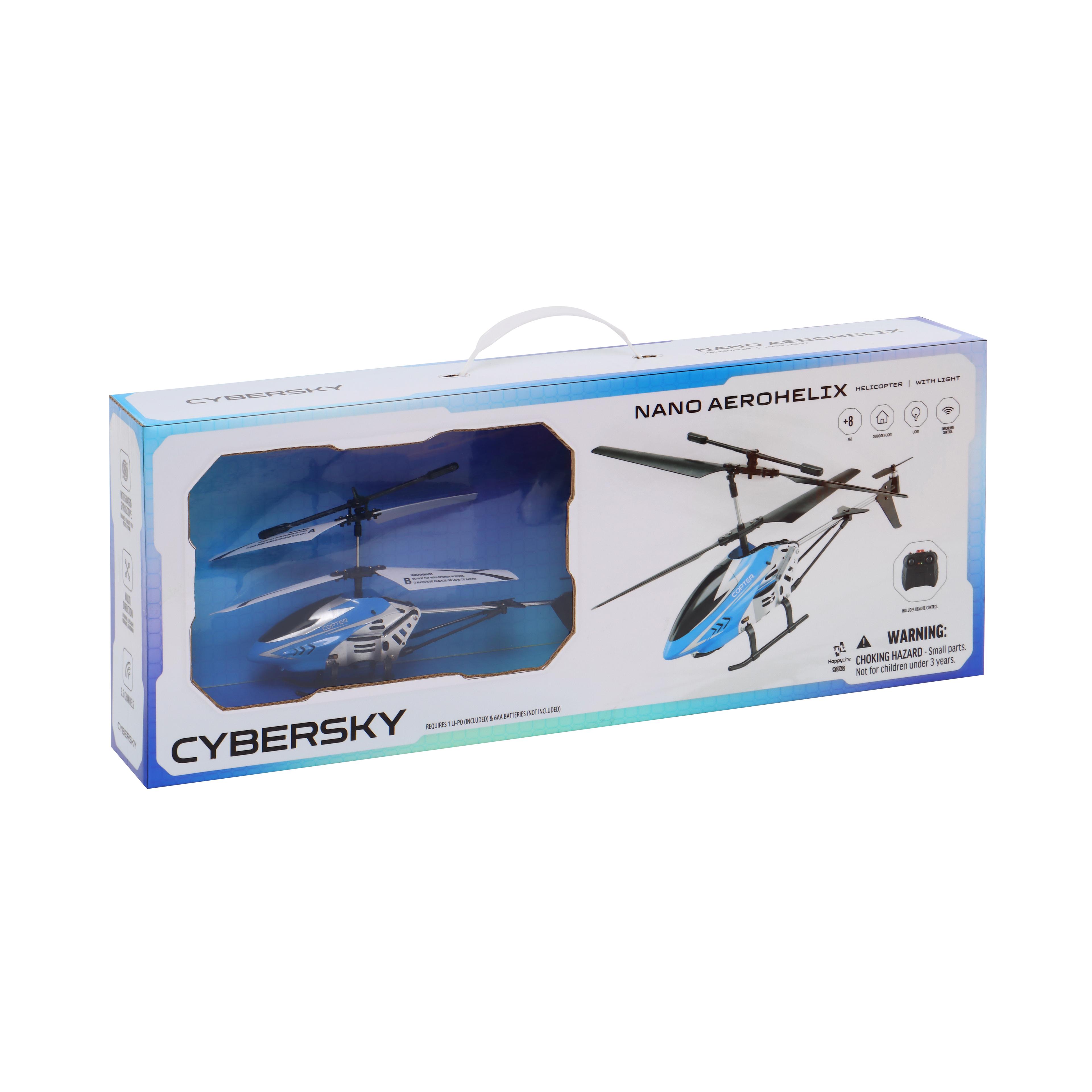 Helicóptero Azul a Radio Control-4
