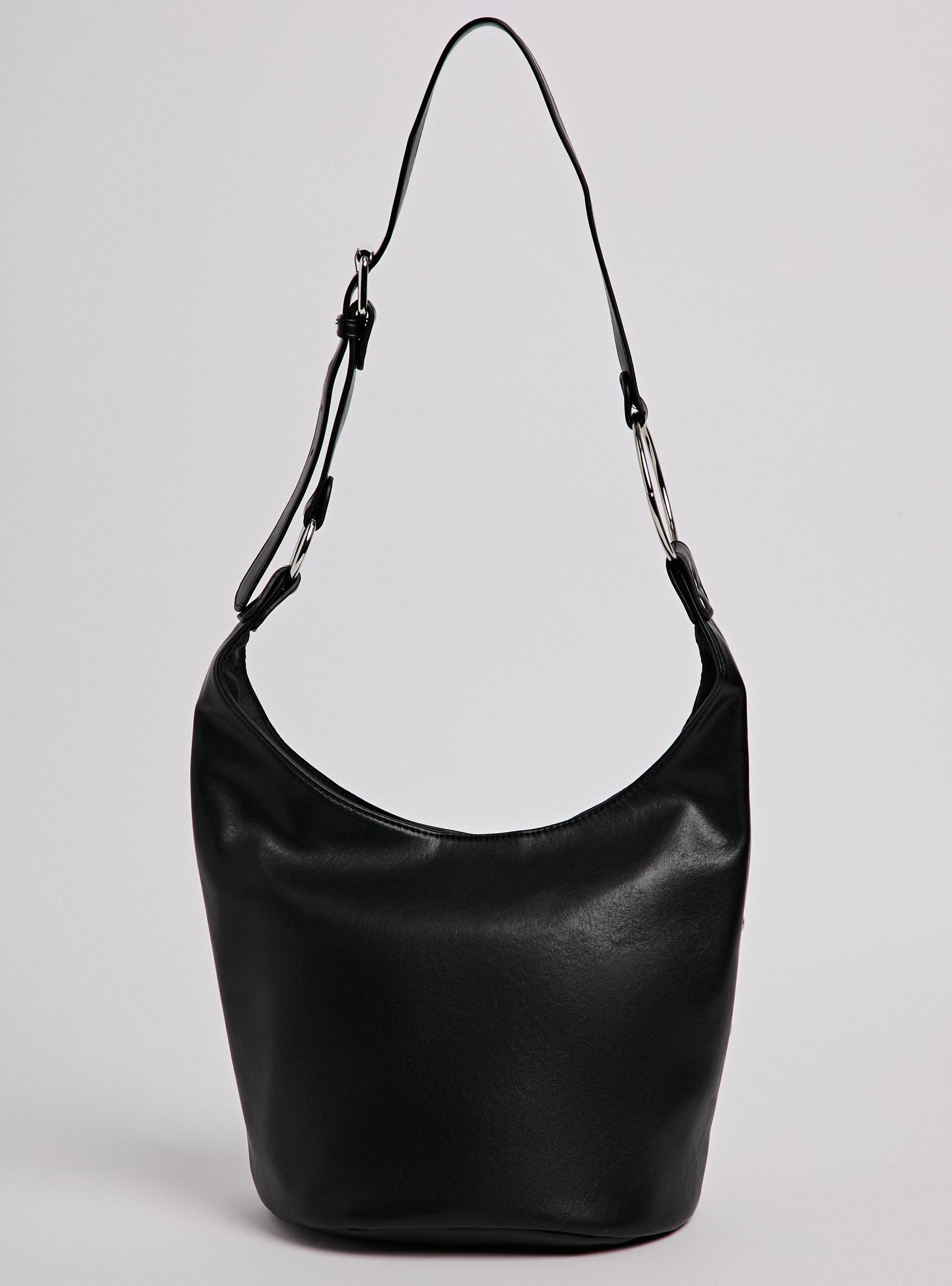 Cartera de Hombro con Tachas y Argollas Metálicas-2