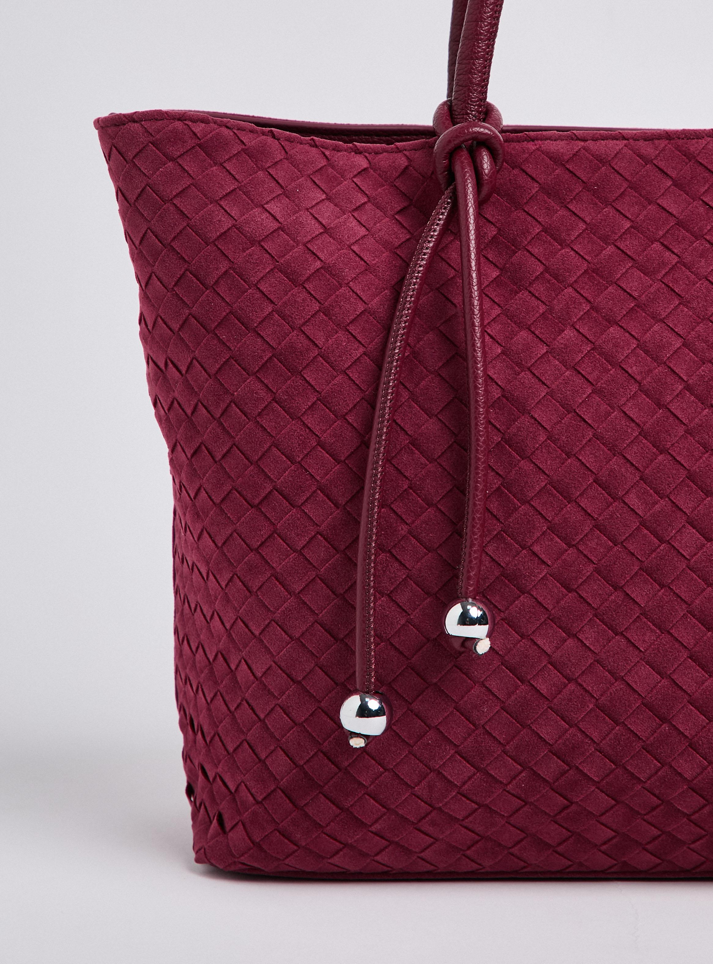 Cartera de Hombro Totebag Trenzada-4