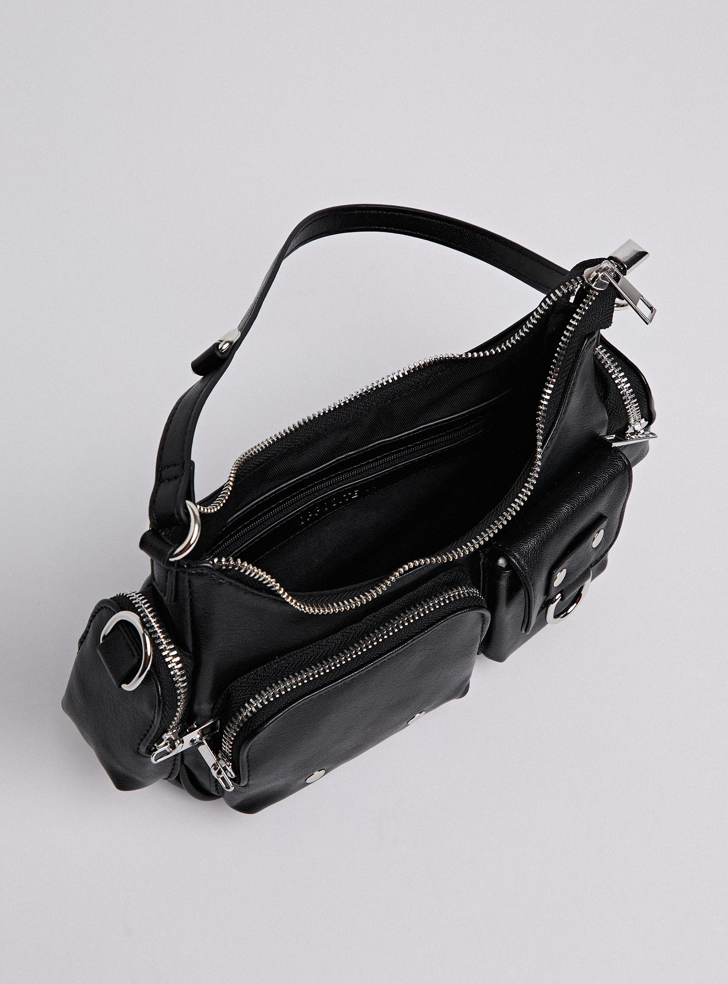 Cartera de Hombro Tipo Cargo Eco Cuero-5