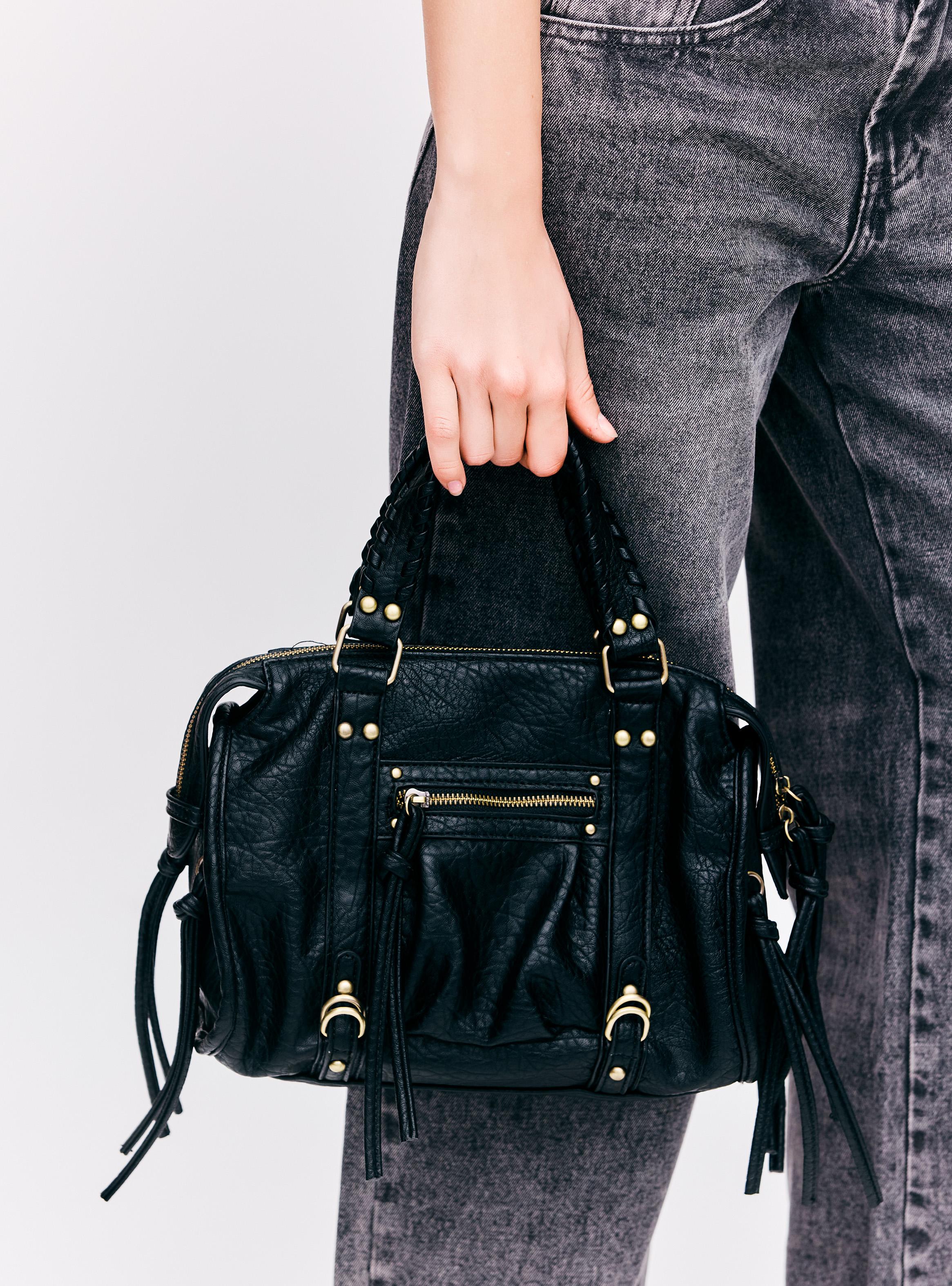 Cartera de Mano Diseño Flecos Ecocuero-4