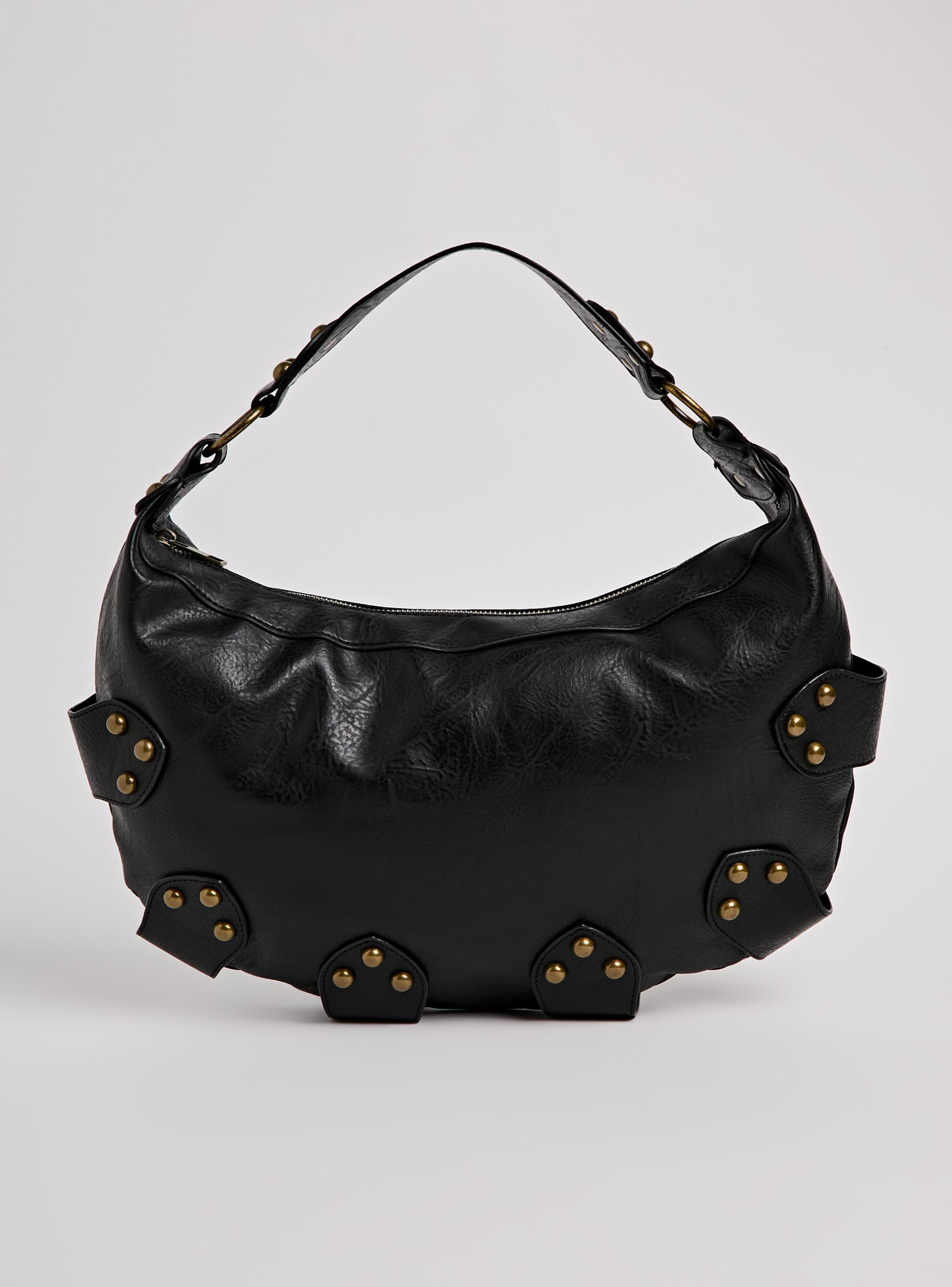 Cartera de Hombro Diseño Tachas Metálicas Eco Cuero-2