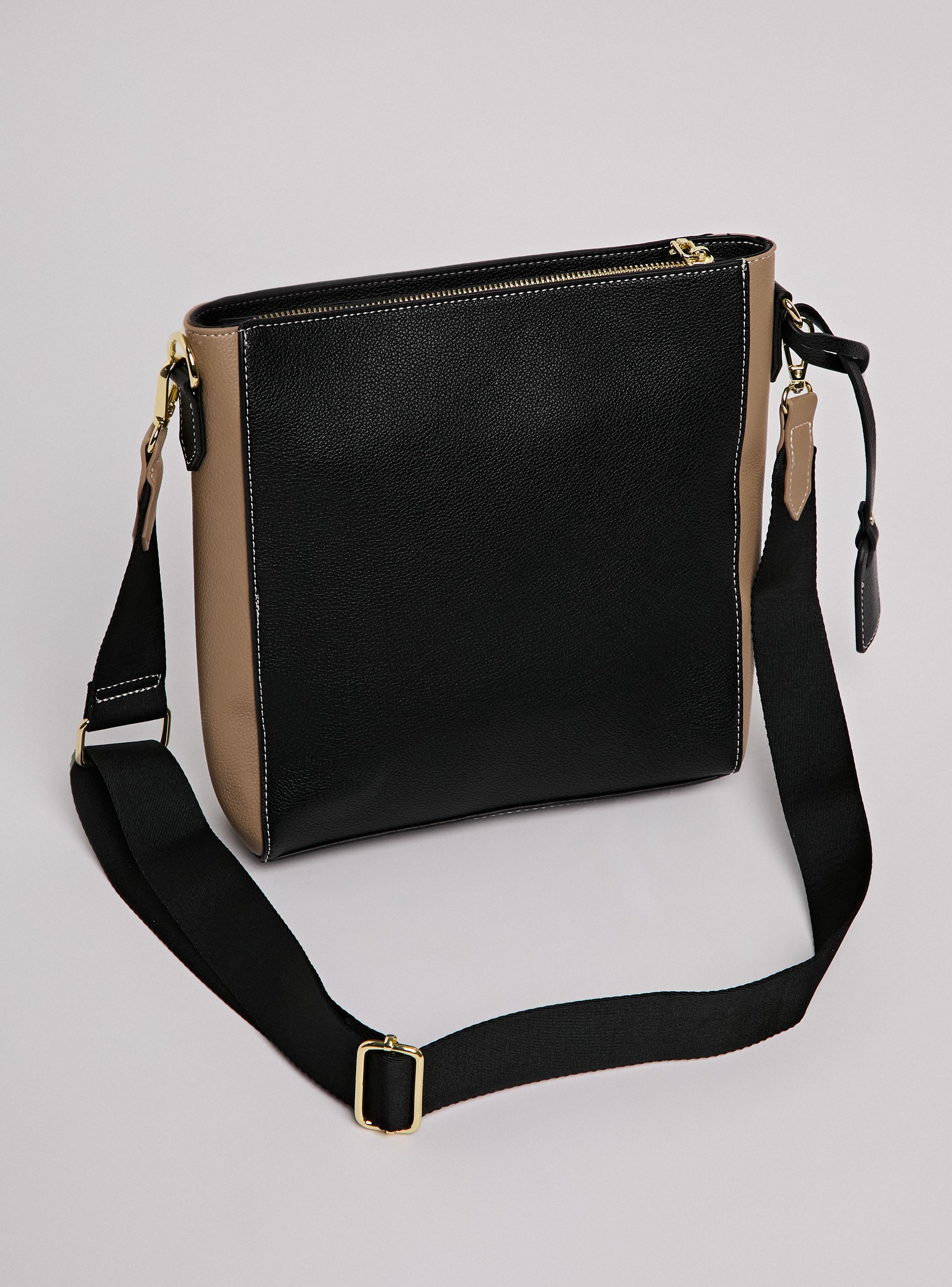 Cartera de Hombro Crossbody con Textura-2
