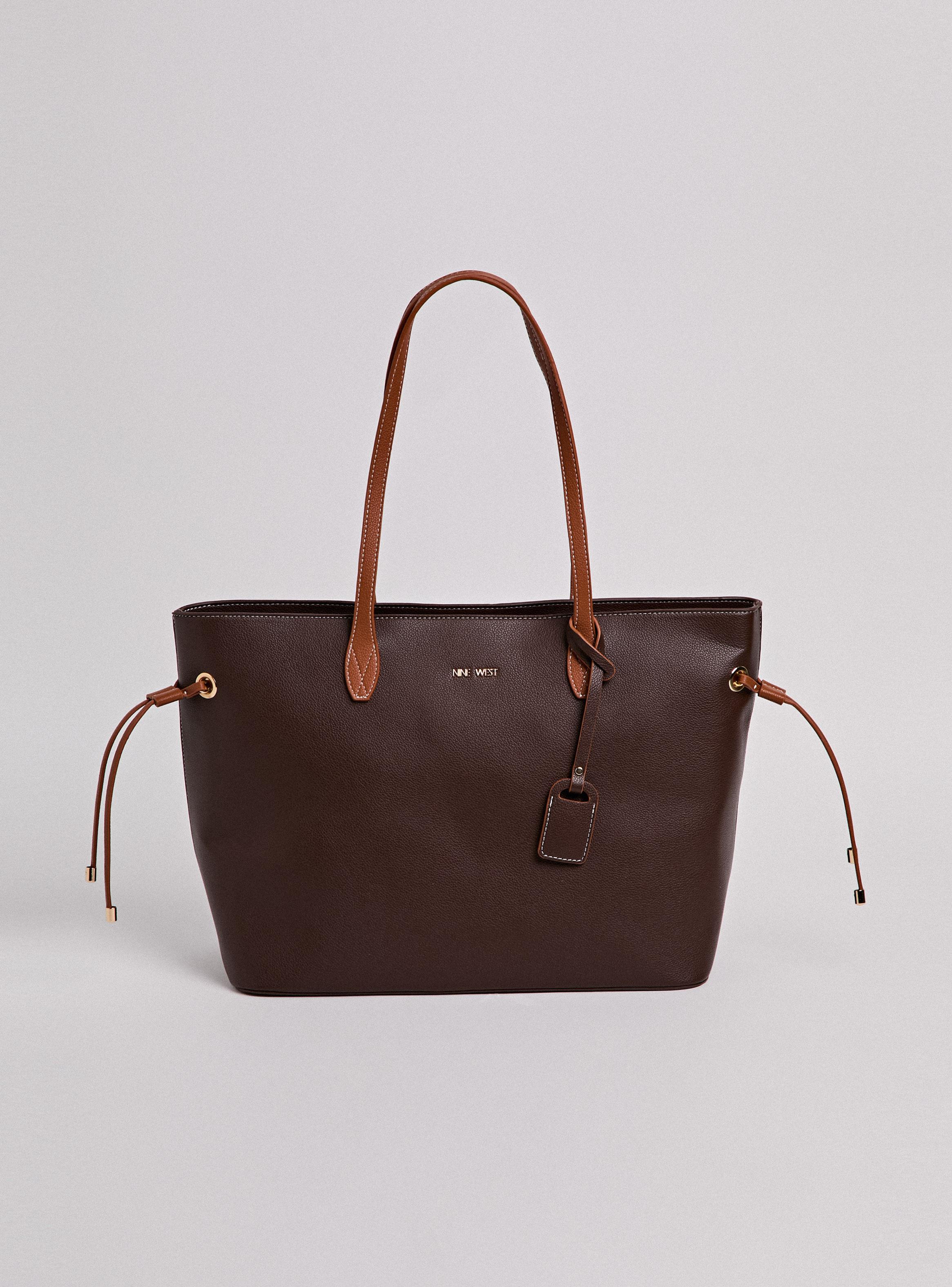 Cartera de Hombro Totebag Textura con Tiras-0