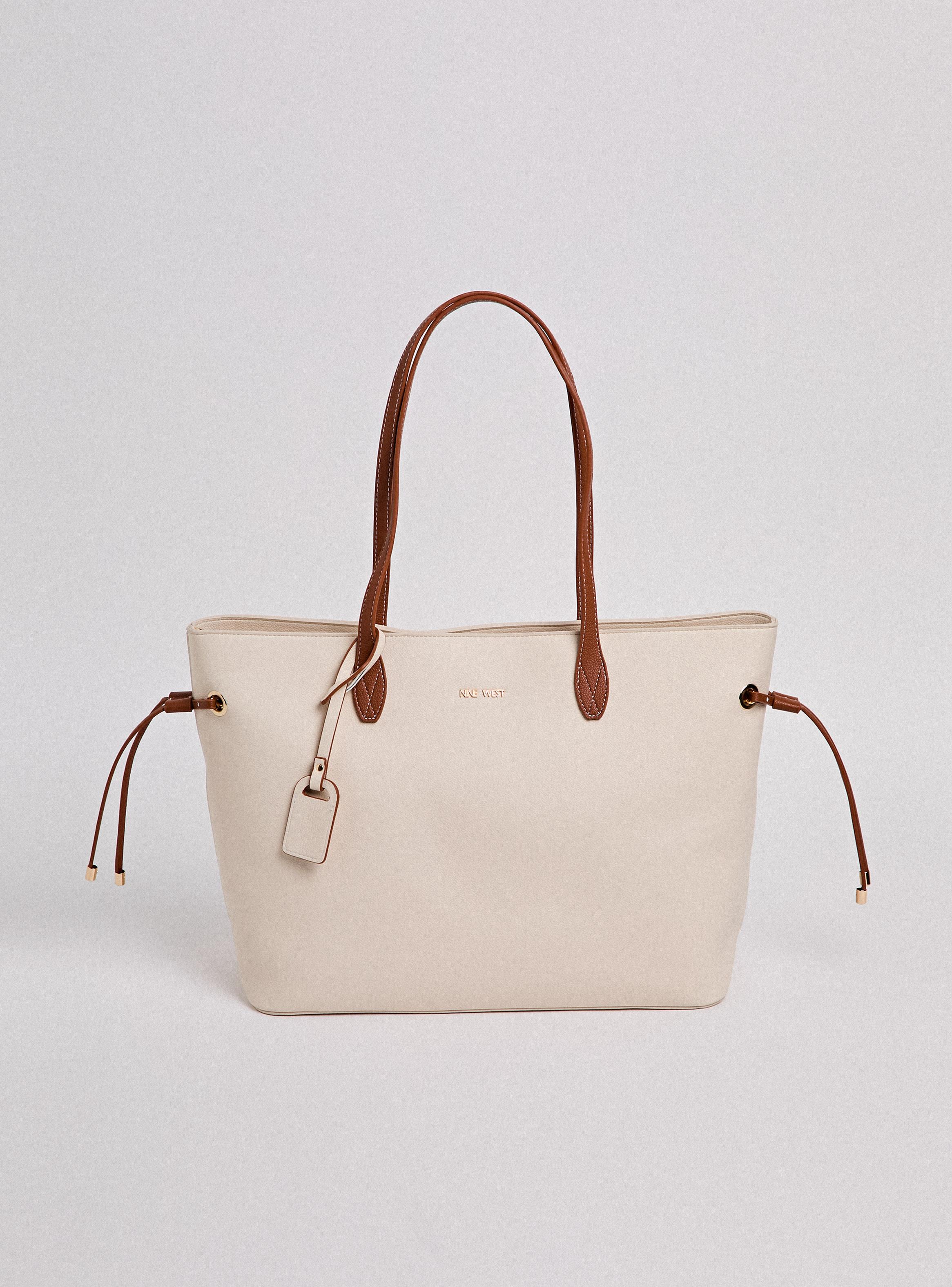 Cartera de Hombro Totebag Textura con Tiras-0