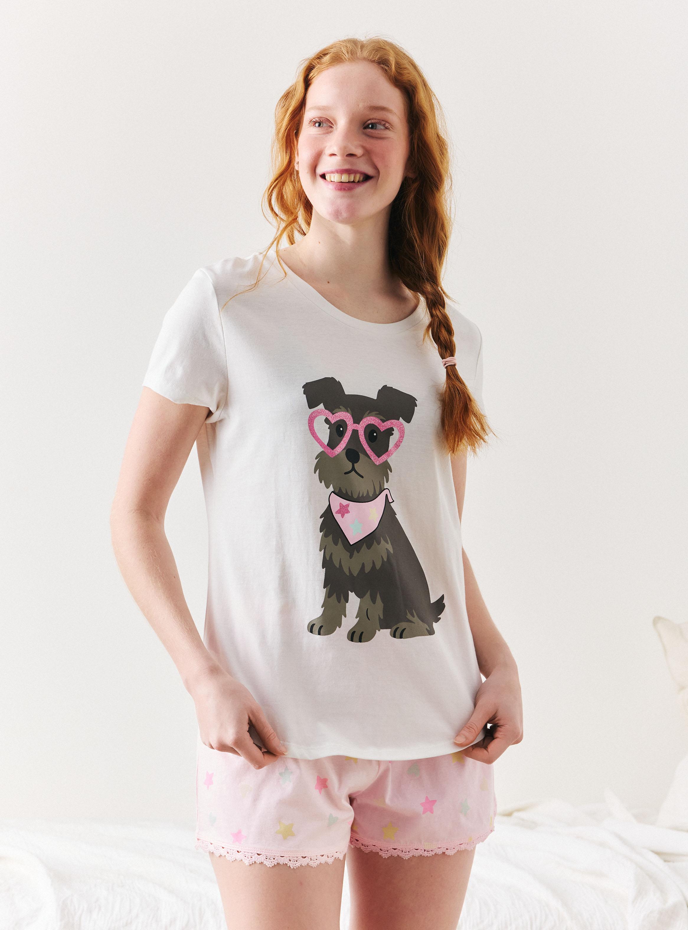 Polera Pijama Perrito Estampado Ármalo a tu Pinta-0