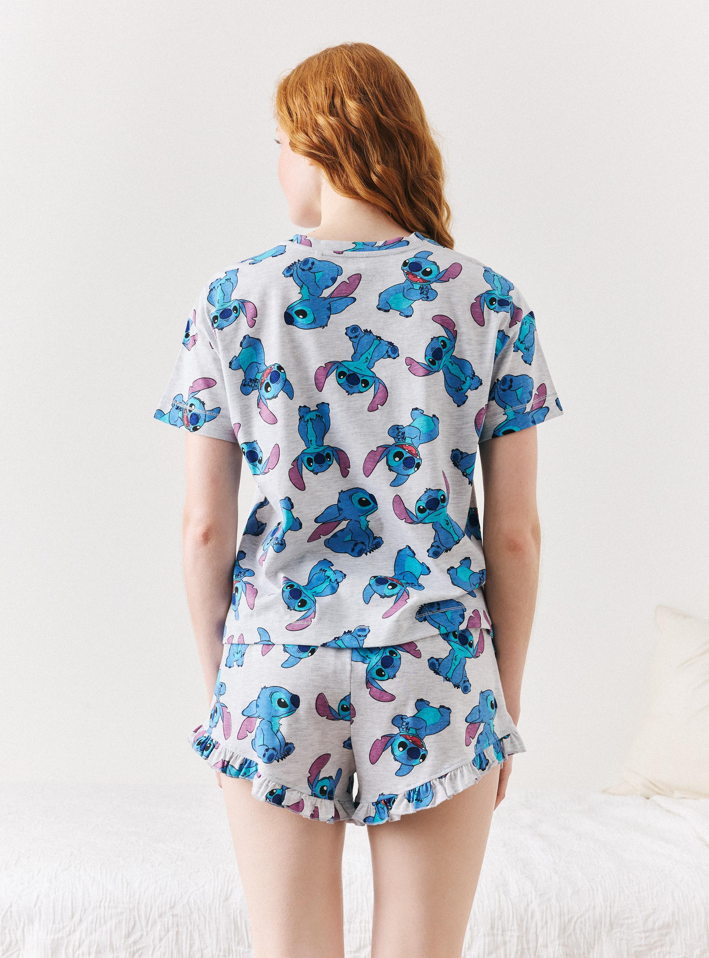 Pijama Disney Estampado Stitch-1