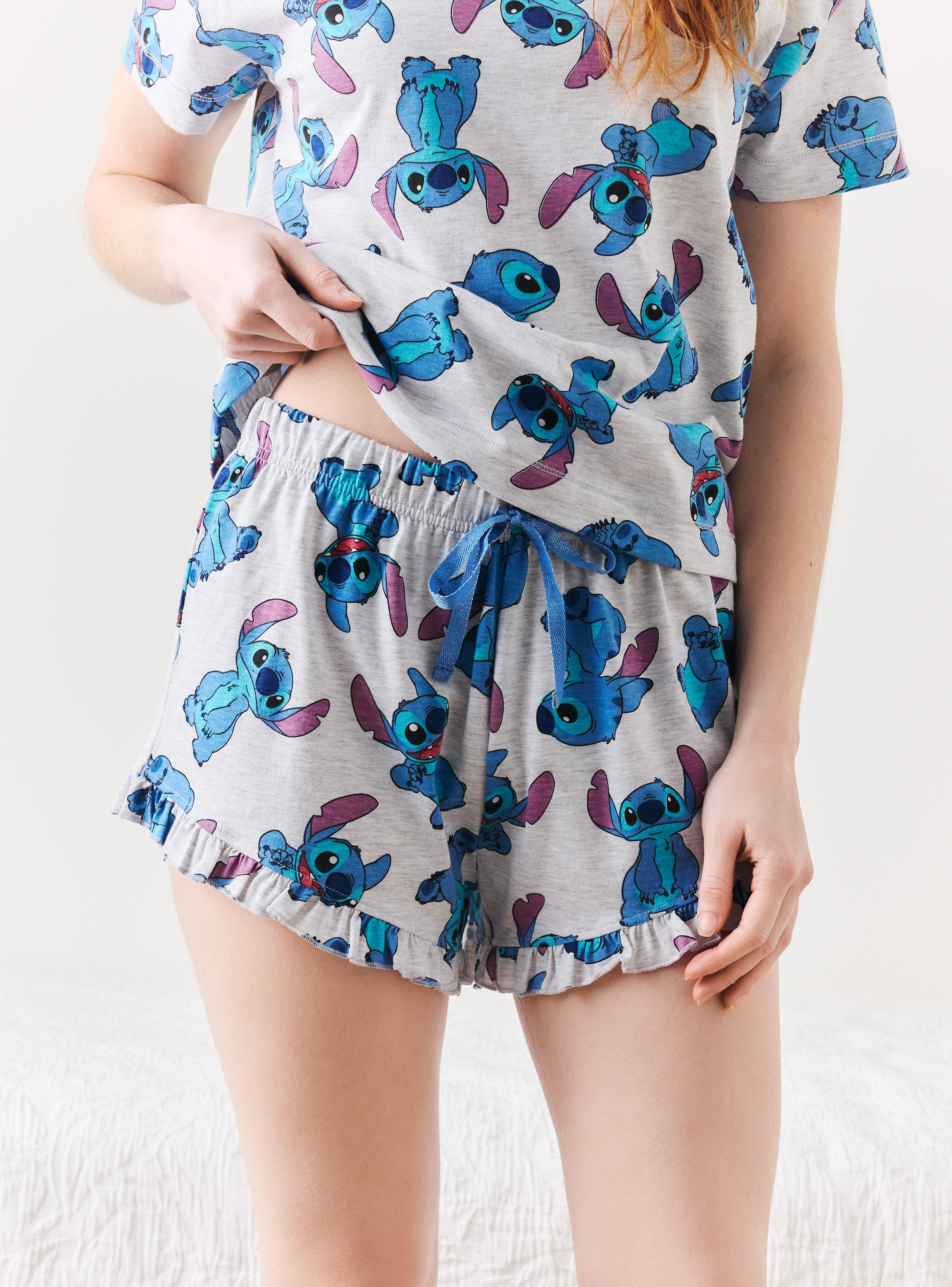 Pijama Disney Estampado Stitch-3