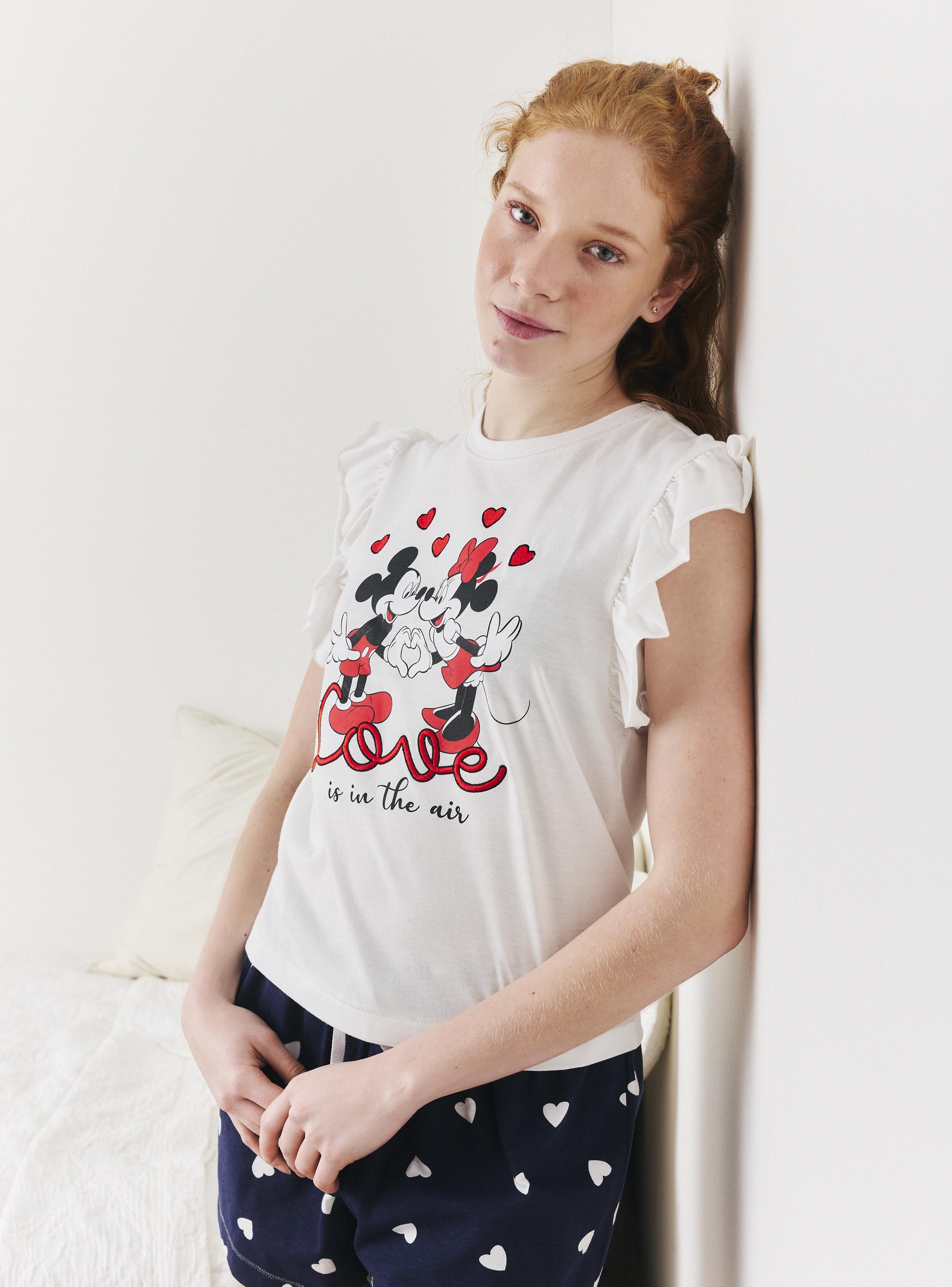 Pijama Disney Estampado Mickey & Minnie-2