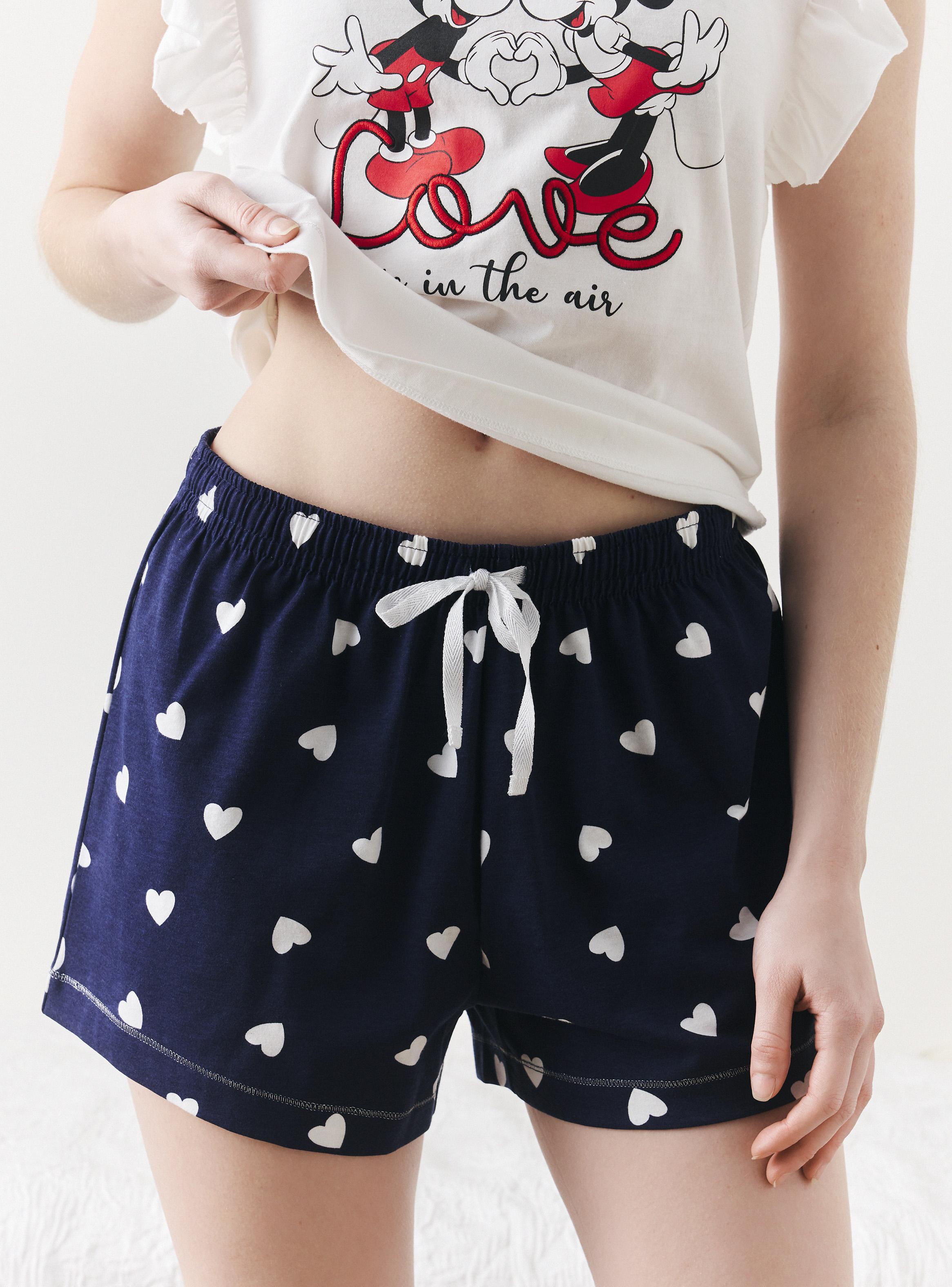Pijama Disney Estampado Mickey & Minnie-3