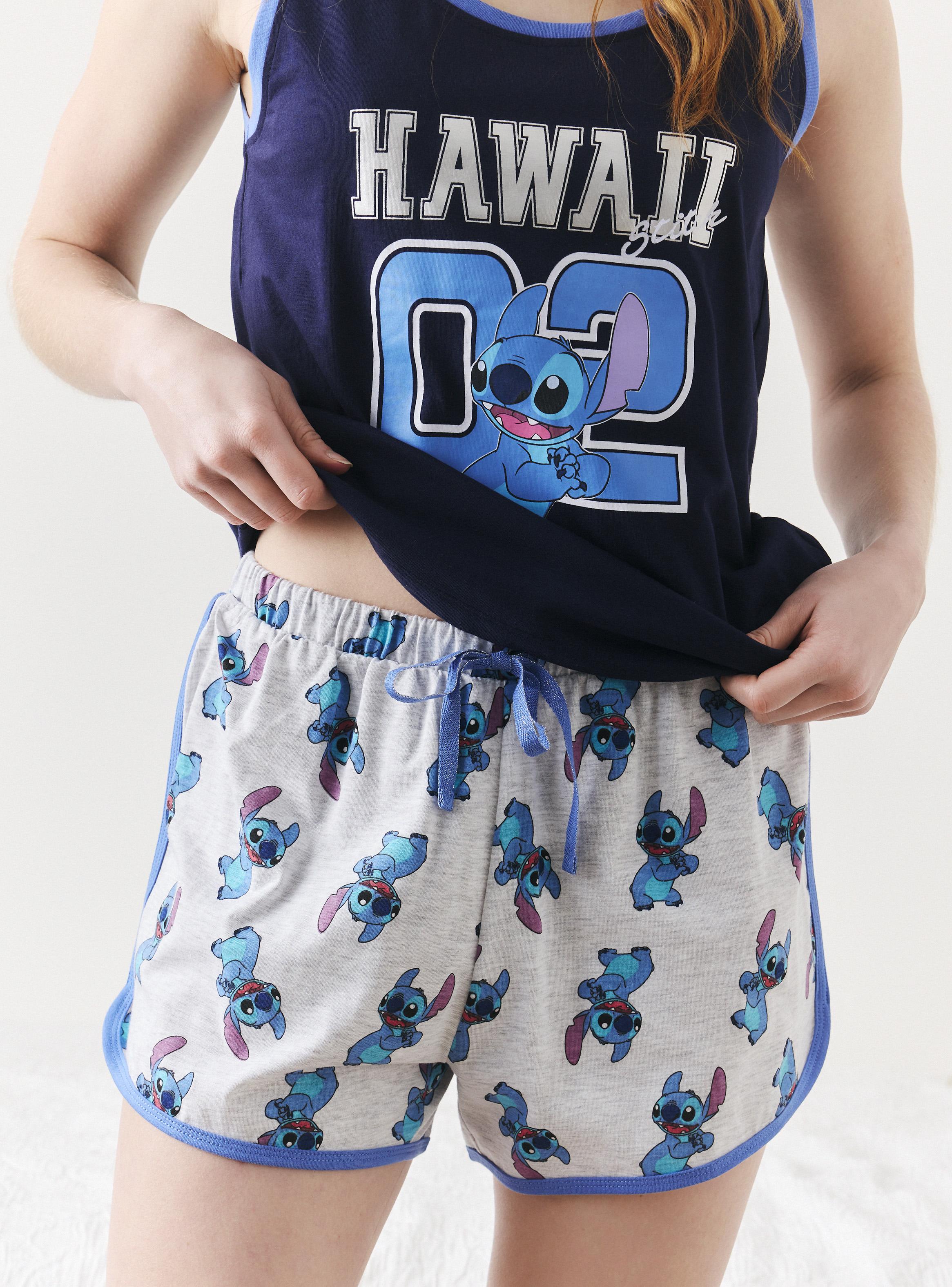 Pijama Disney Estampado Stitch Sport-3