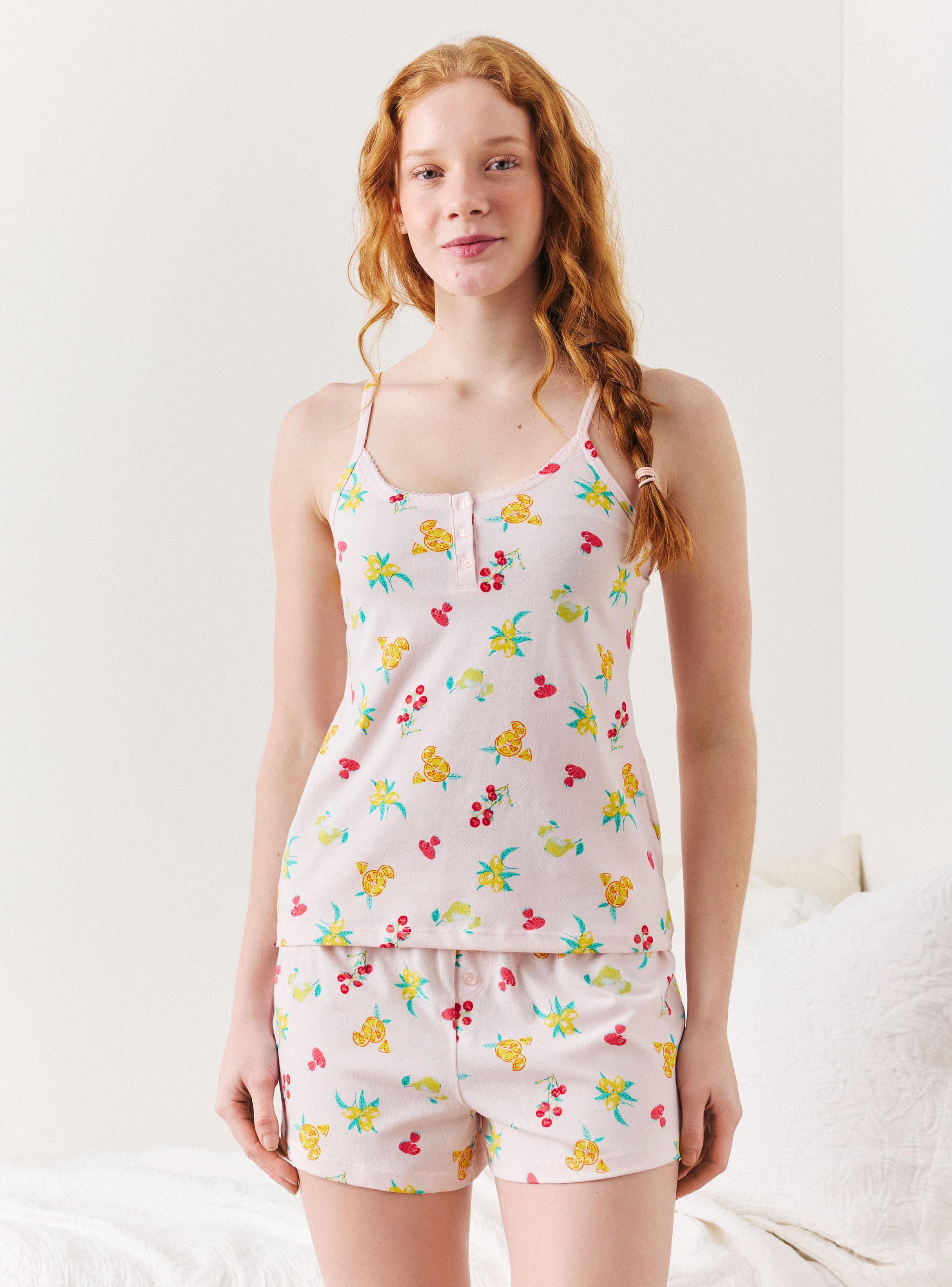 Pijama Algodón Estampado-0
