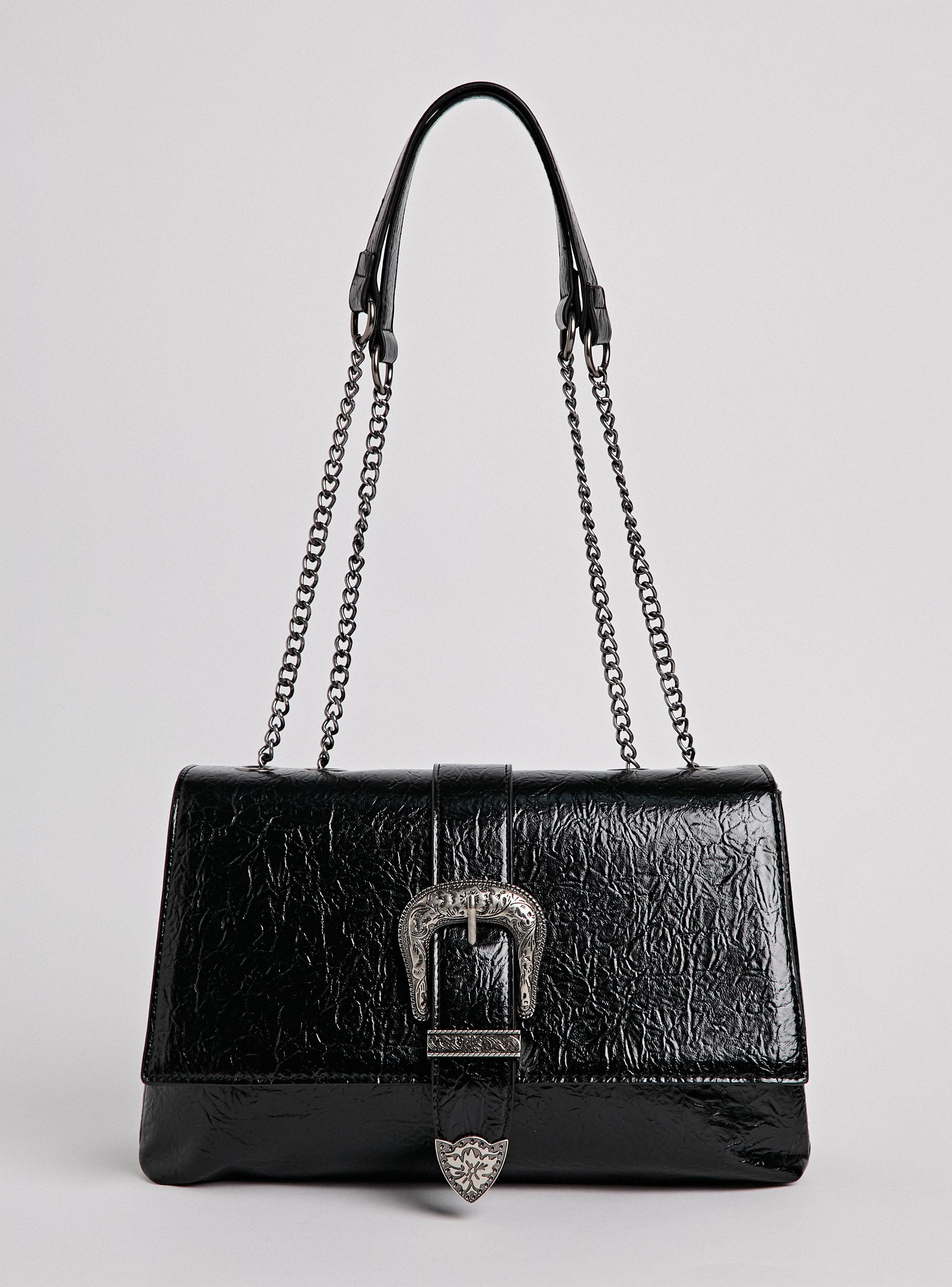 Cartera de Hombro Crossbody Hebilla-0