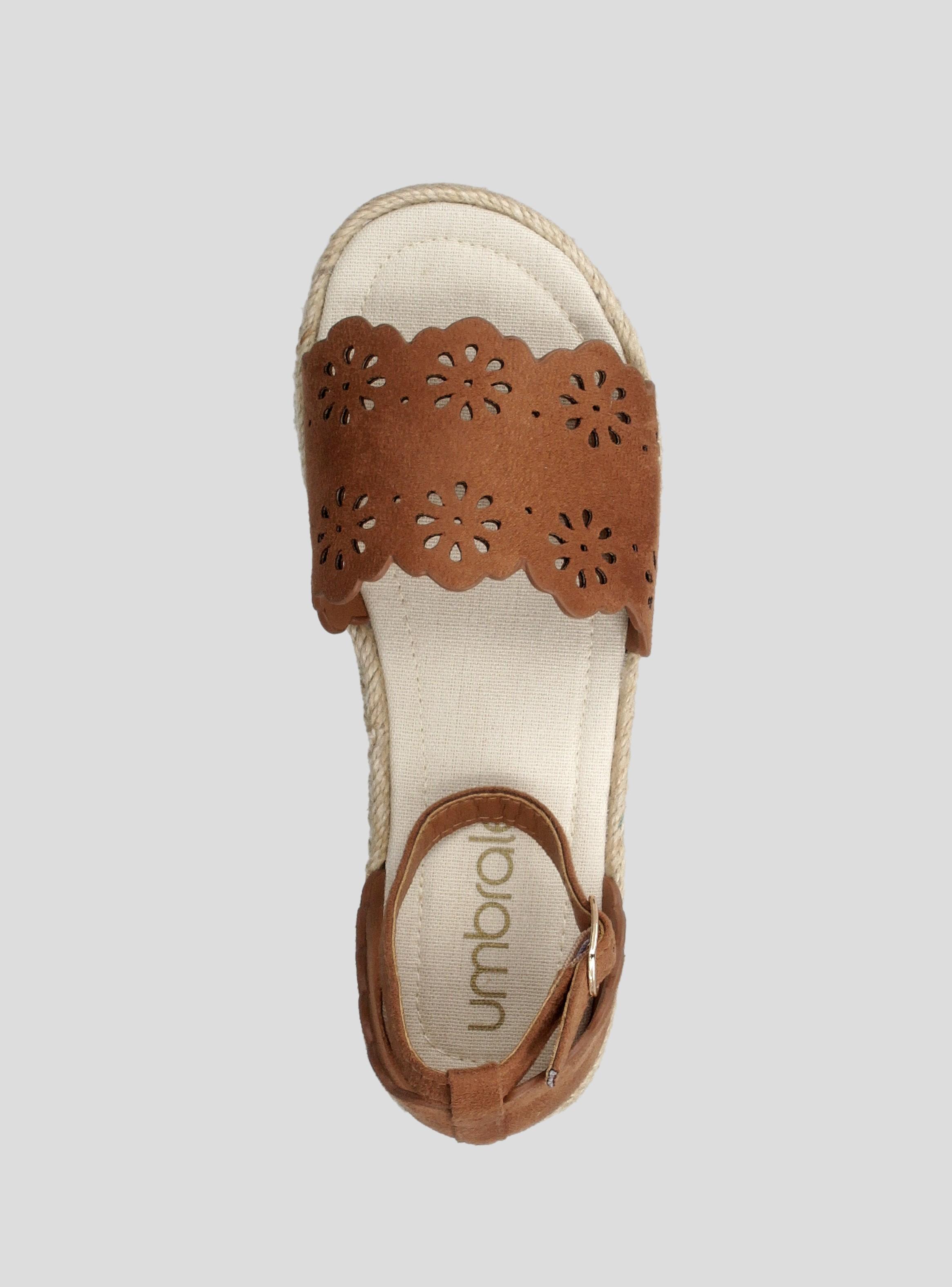 Sandalia Cut-Outs Florales Niña-3